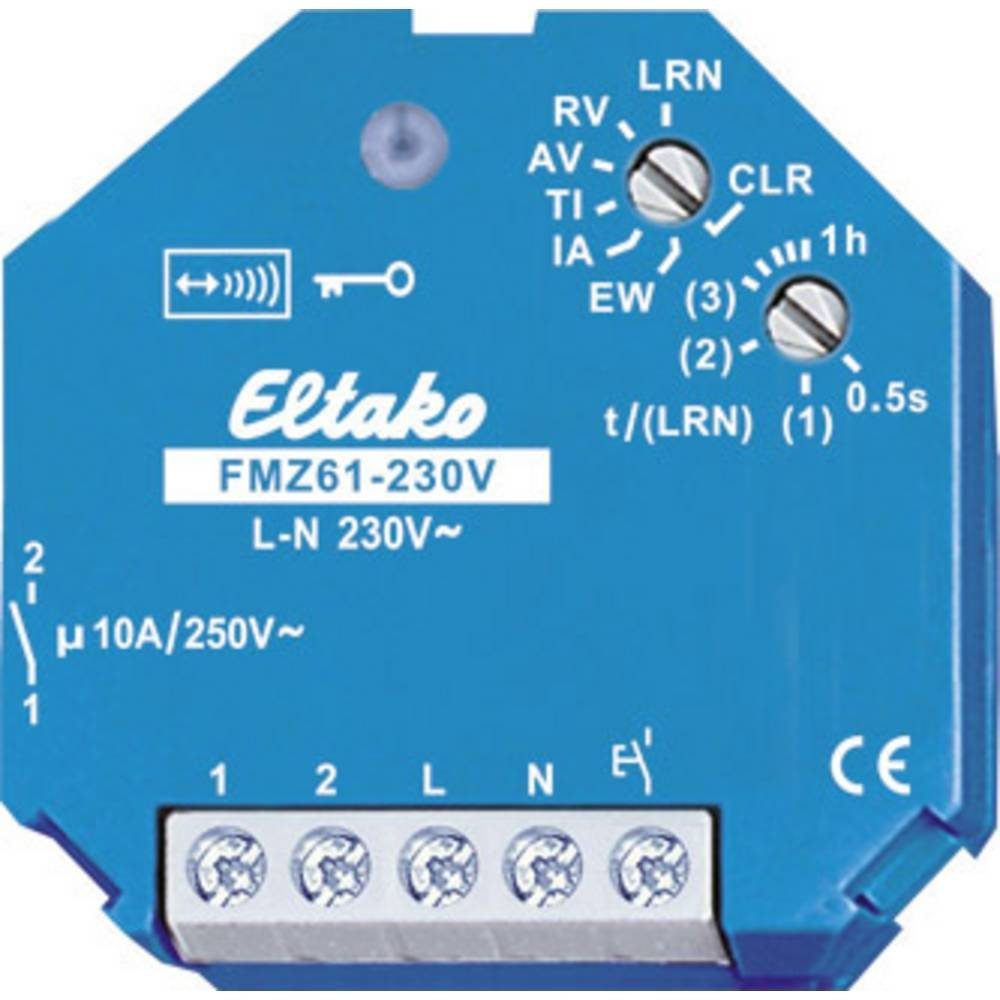 Eltako Funkaktor Multifunktions-Zeitrelais 230V. 1 Schließer 30100230 Smart-Home-Steuerelement