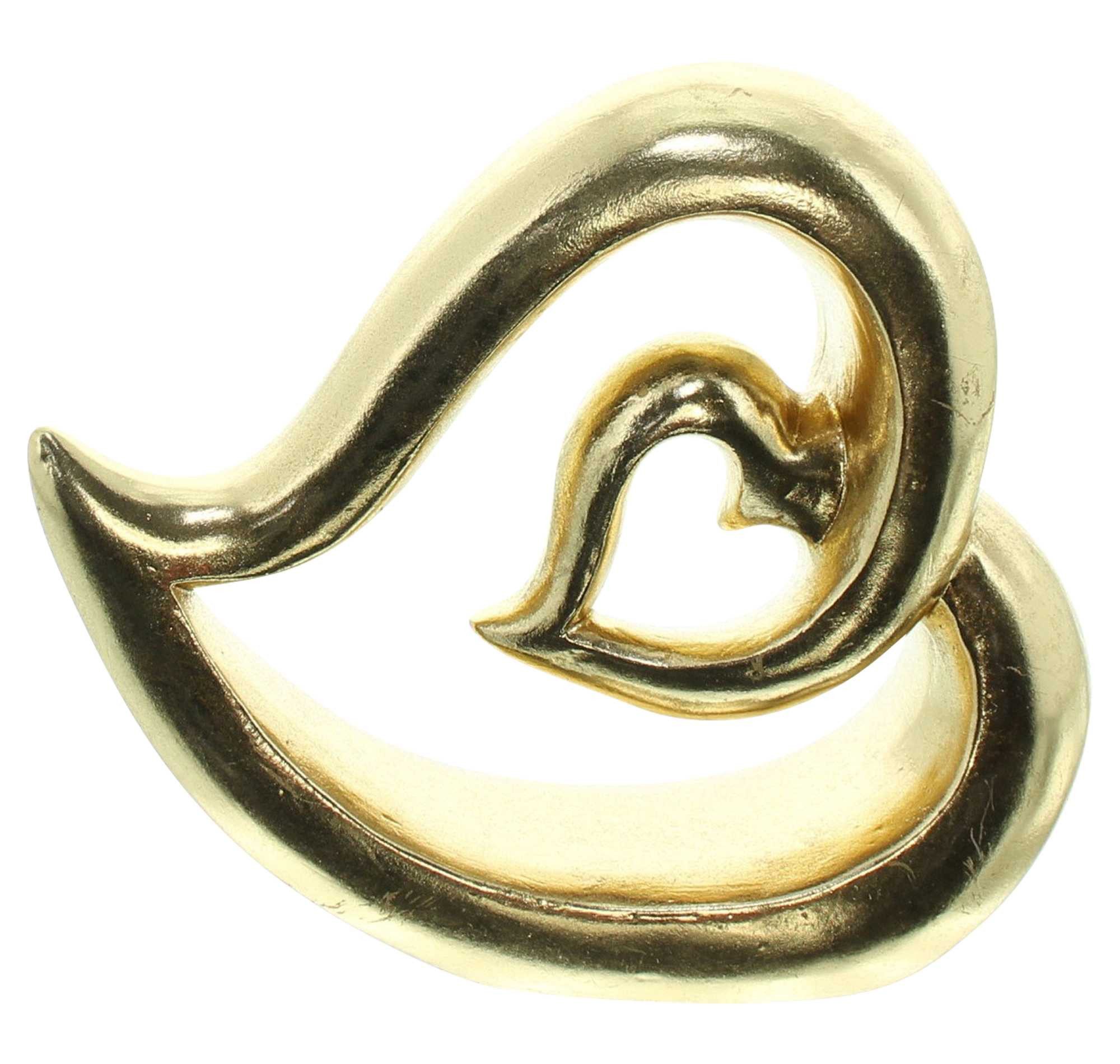 Dekoleidenschaft Dekofigur "Herz" in Gold, 17 cm hoch, Tischdeko, Dekoherz, Hochzeitsdeko, aus Polyresin