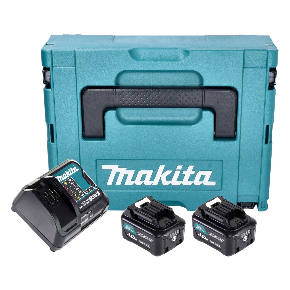 Makita Power Source Kit (197641-2) 2x BL 1041 B Akku 12 V max. 4,0 Ah CXT  Akkupacks