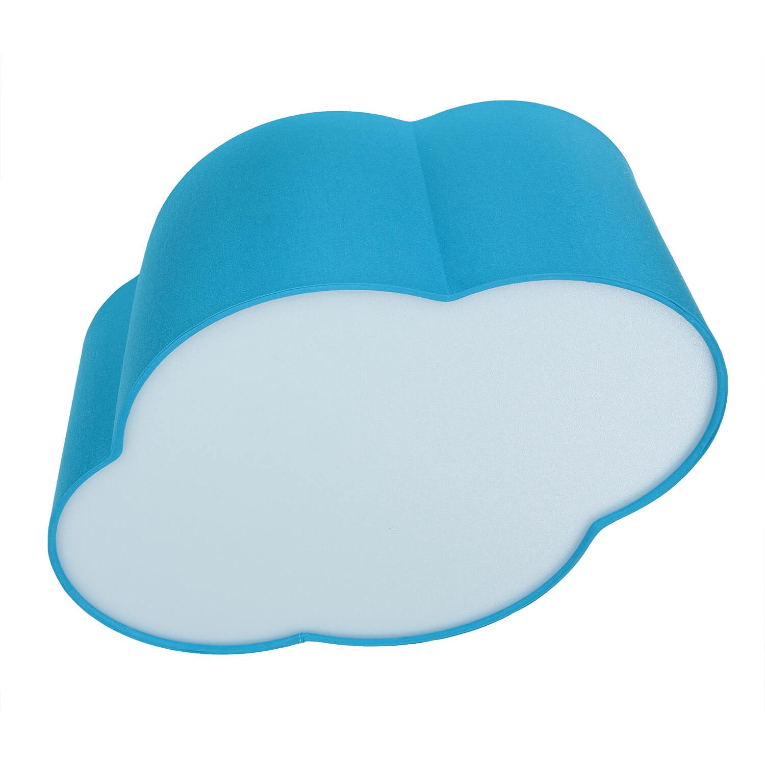 Licht-Erlebnisse Deckenleuchte CLOUD, ohne Leuchtmittel, Kinderzimmerleuchte Decke Stoff Wolkenlampe E27 Kinderlampe