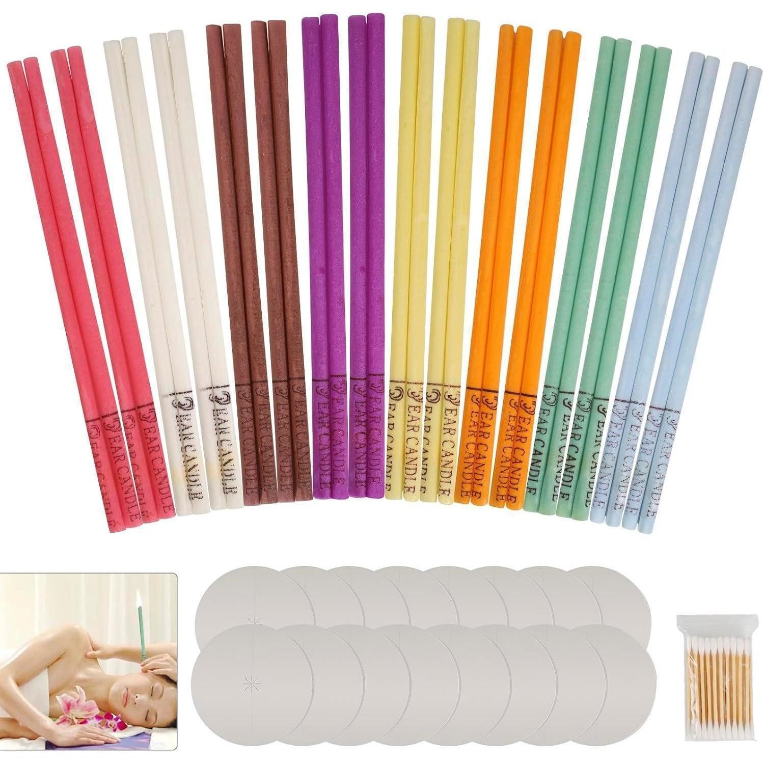 LuxusKollektion Räucherstövchen Ohrenkerzen Bienenwachs 32 Stück Reinigung günstig online kaufen