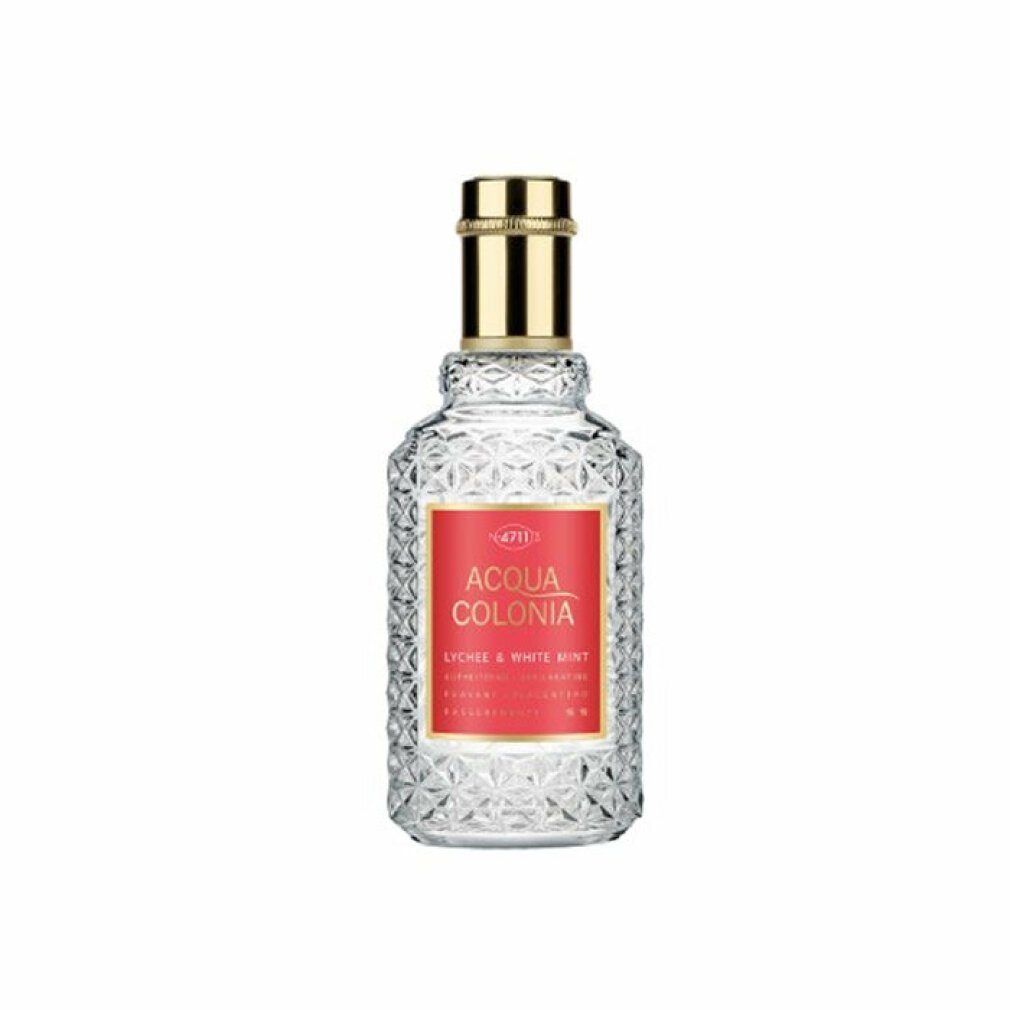 4711 Eau de Cologne Acqua Colonia Lychee & White Mint Eau De Cologne Spray 50ml