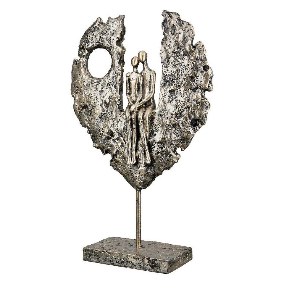 T. im x GILDE 21cm St), x : (1 Paar Herz H. 8cm Skulptur Maße B. Dekofigur 34cm