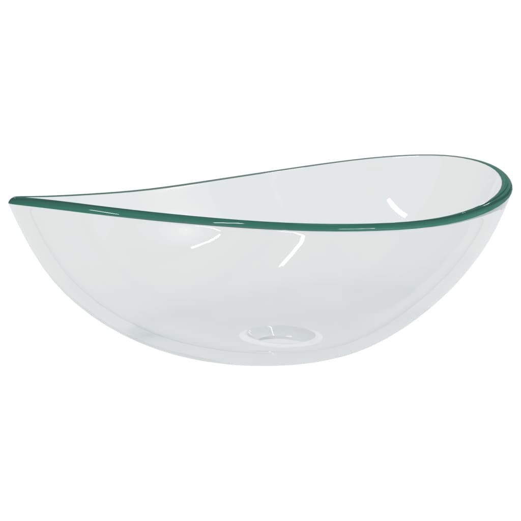 vidaXL Waschbecken Waschbecken Hartglas 54,5x35x15,5 cm günstig online kaufen
