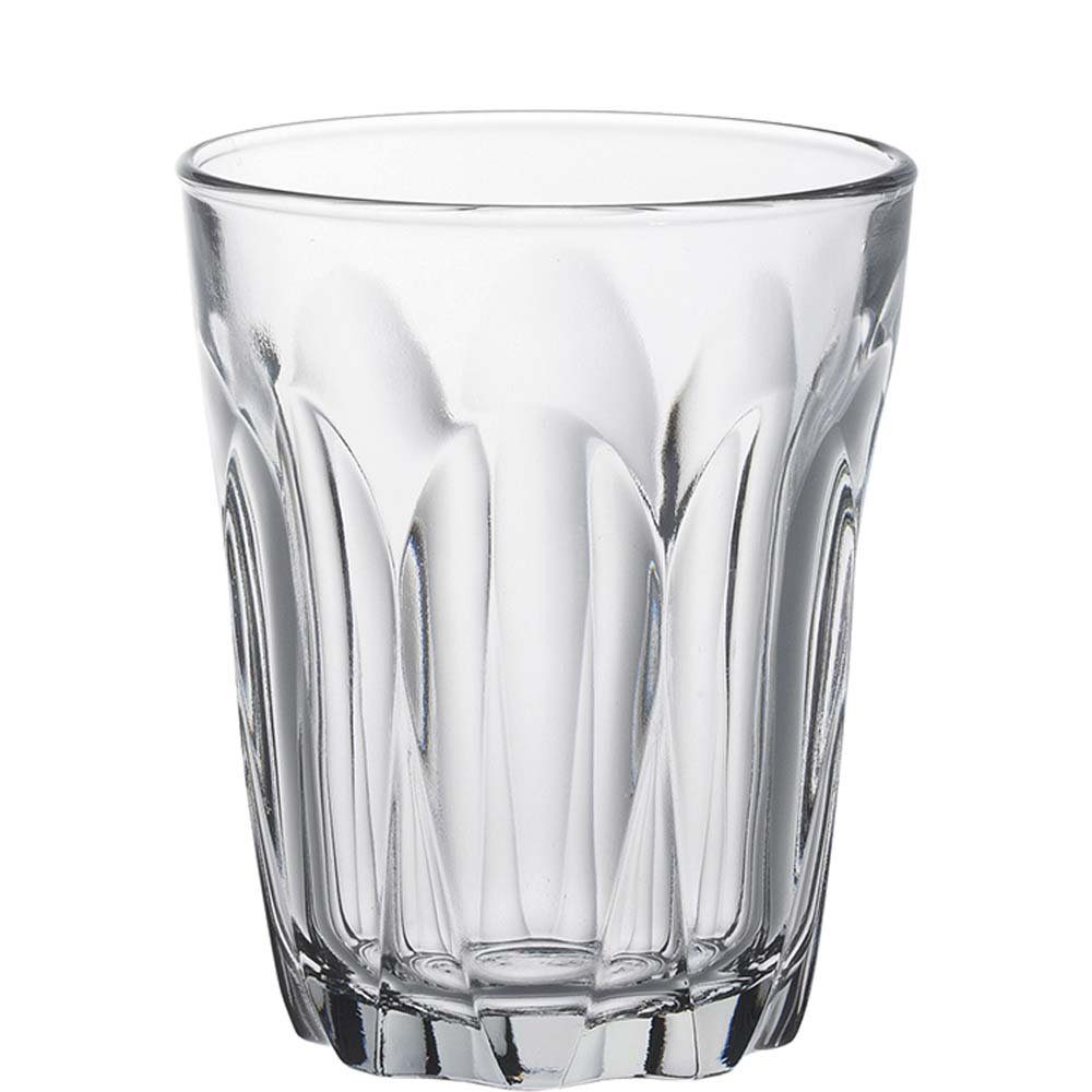 Duralex Tumbler-Glas Provence, Glas gehärtet, Tumbler Trinkglas 160ml Glas gehärtet transparent 6 Stück