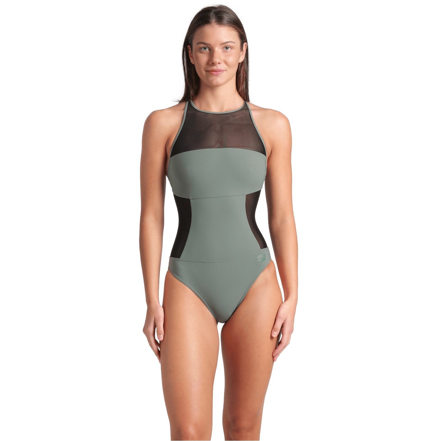 Arena Badeanzug Mesh Panels Schwimmanzug mit Sharping Effekt günstig online kaufen