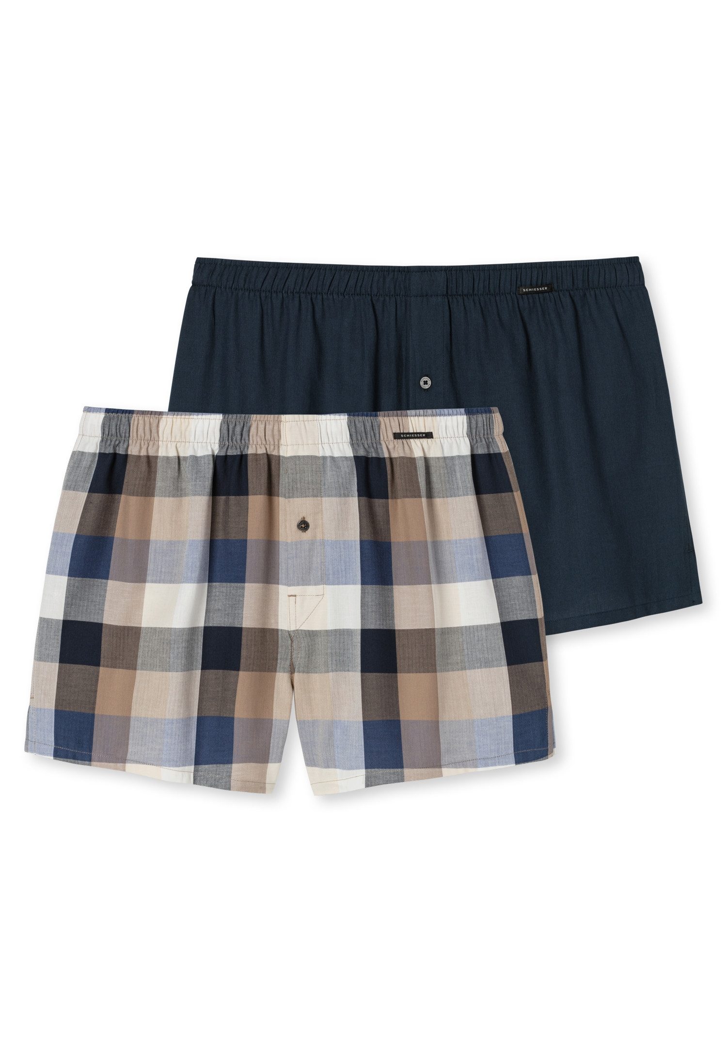 Schiesser Webboxer 2PACK Boxershorts