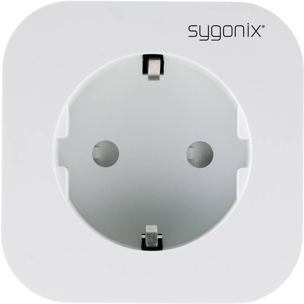 Sygonix Wi-Fi Smart-Home-Steckdose mit Smart-Home-Steuerelement, mit  Messfunktion