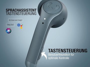 Fresh 'n Rebel Twins 3+ Tip, kabellose kristallklare Musik und Telefonate In-Ear-Kopfhörer (Kabellose Kopfhörer mit aktiver Rauschunterdrückung für ungestörten Musikgenuss., In-Ear-Mulitpoint-Bluetooth 27 Stunden Spielzeit spritzwasserfest)