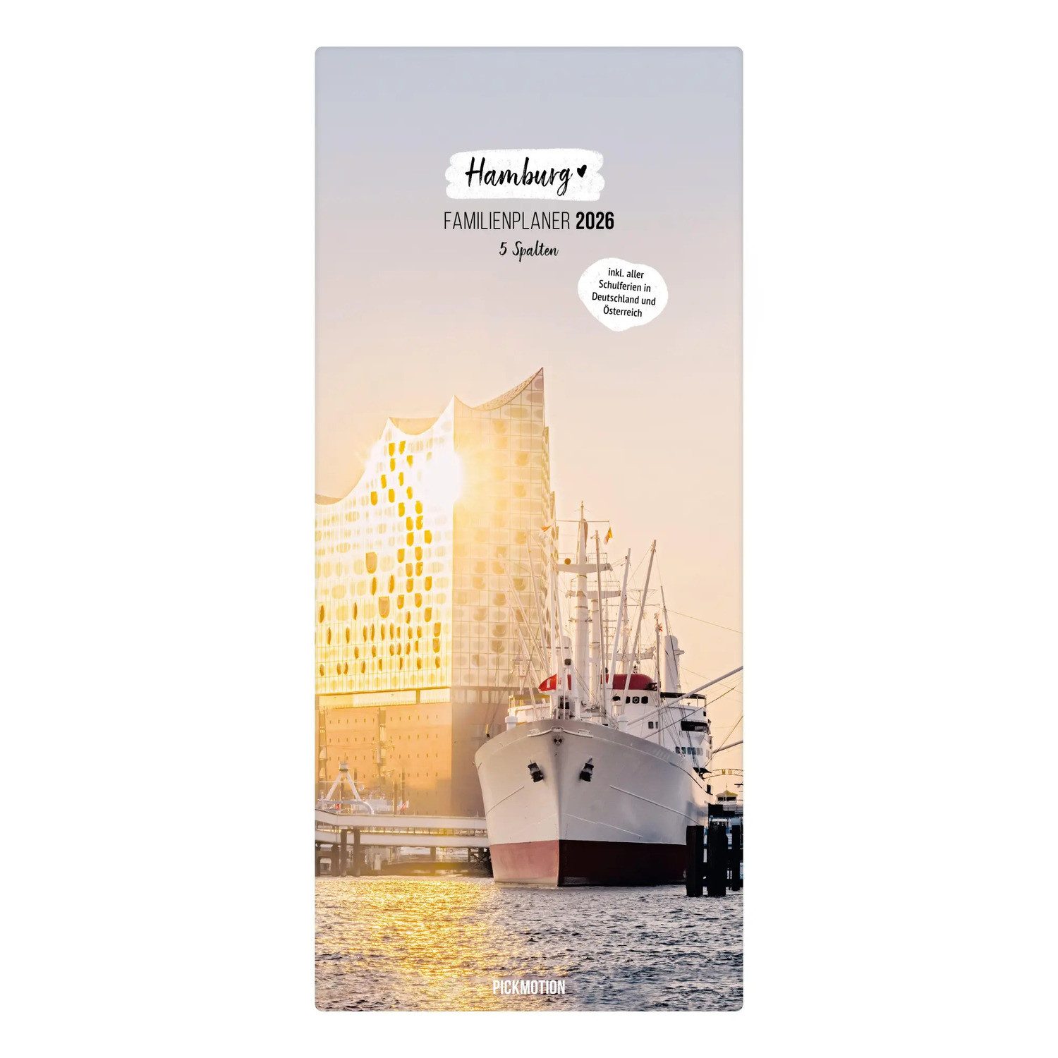 Familienkalender Familienplaner 2026 - Hamburg