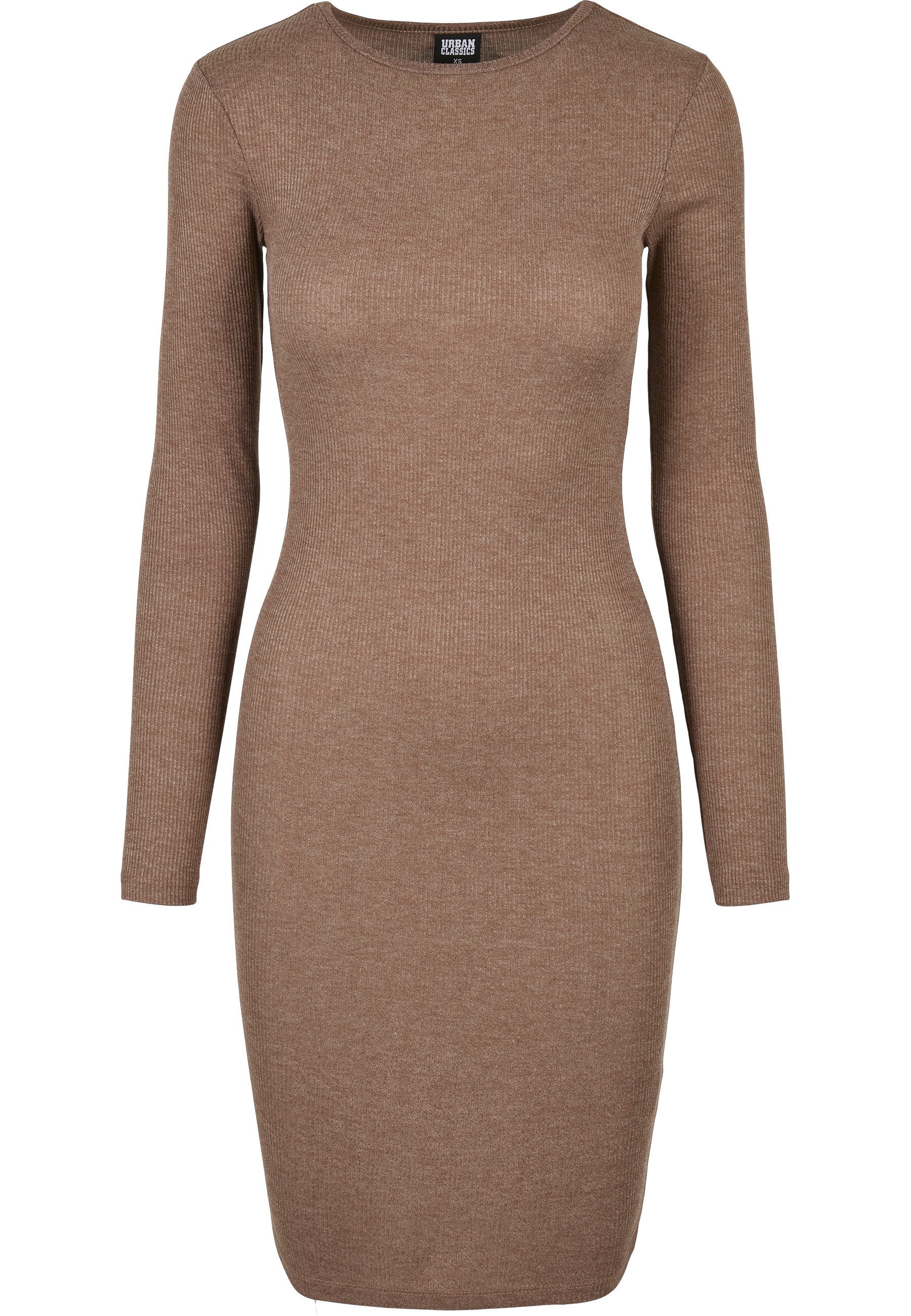 URBAN CLASSICS Shirtkleid Urban Classics Damen Ladies Rib Dress (1-tlg) günstig online kaufen