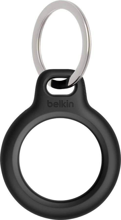 AirTag Belkin Apple (1-tlg) Holder schwarz Schlüsselanhänger Schlüsselanhänger Secure für