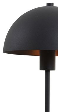 Light & Living Tischleuchte MEREL, 1-flammig, Schwarz, Metall, H 35 cm, ohne Leuchtmittel