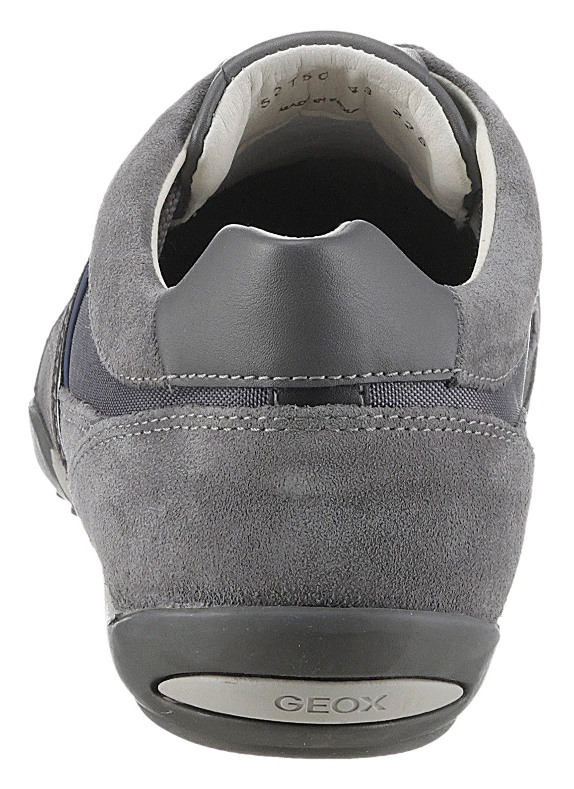 Geox U WELLS C Sneaker Casual Schuh, Schnürschuh mit Logoverzierung günstig online kaufen