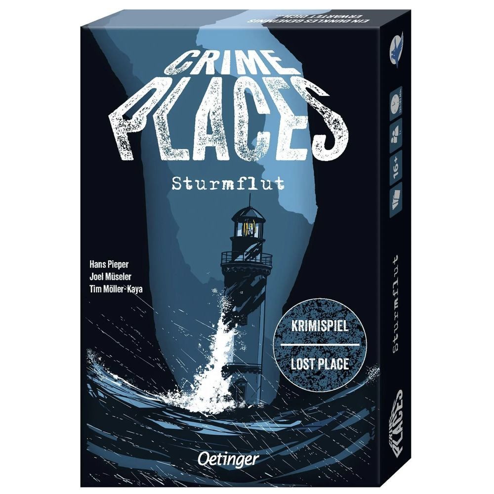 Oetinger Spiel Crime Places. Sturmflut