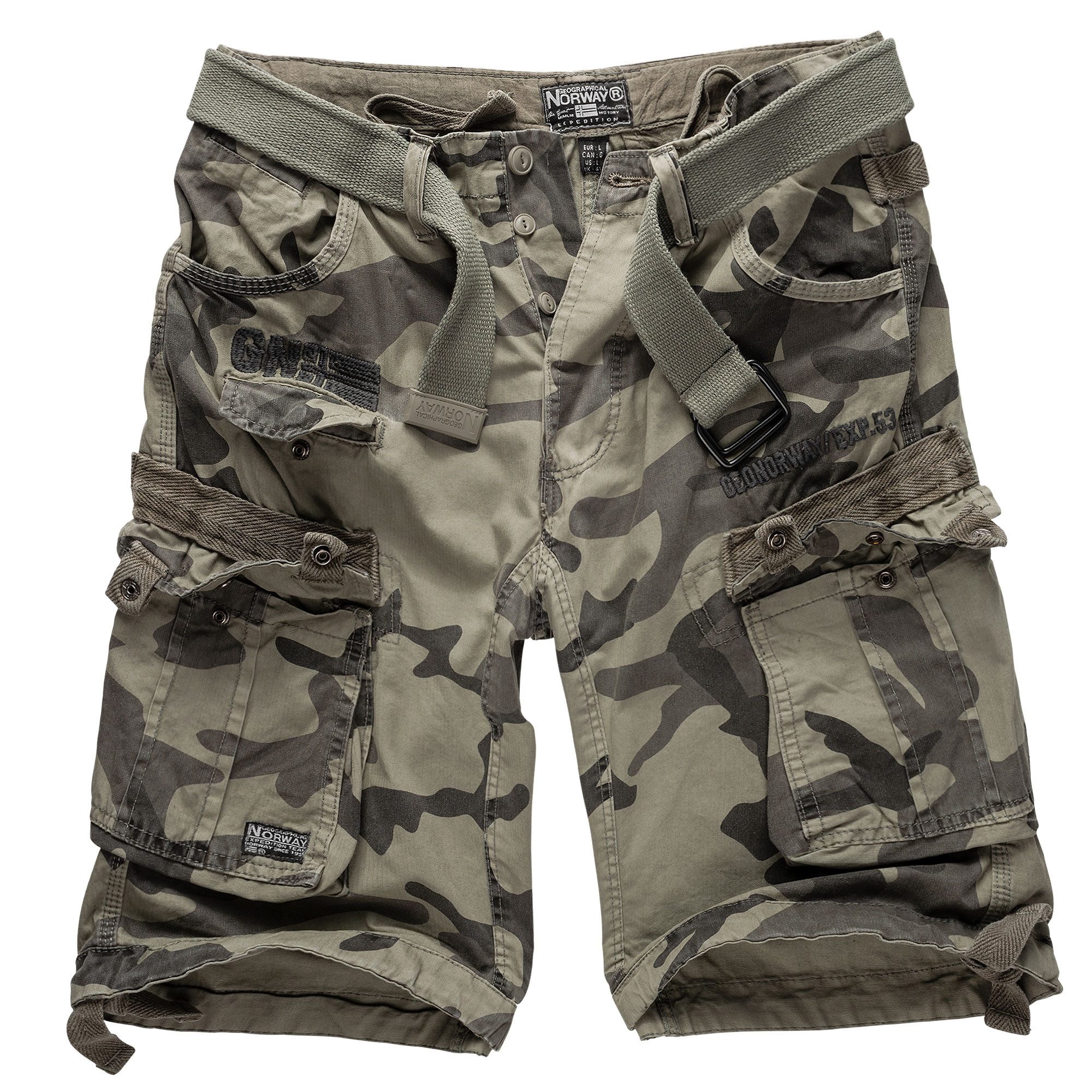 Geographical Norway Cargoshorts Herren Cargo Shorts kurze Hose Bermudas Som günstig online kaufen