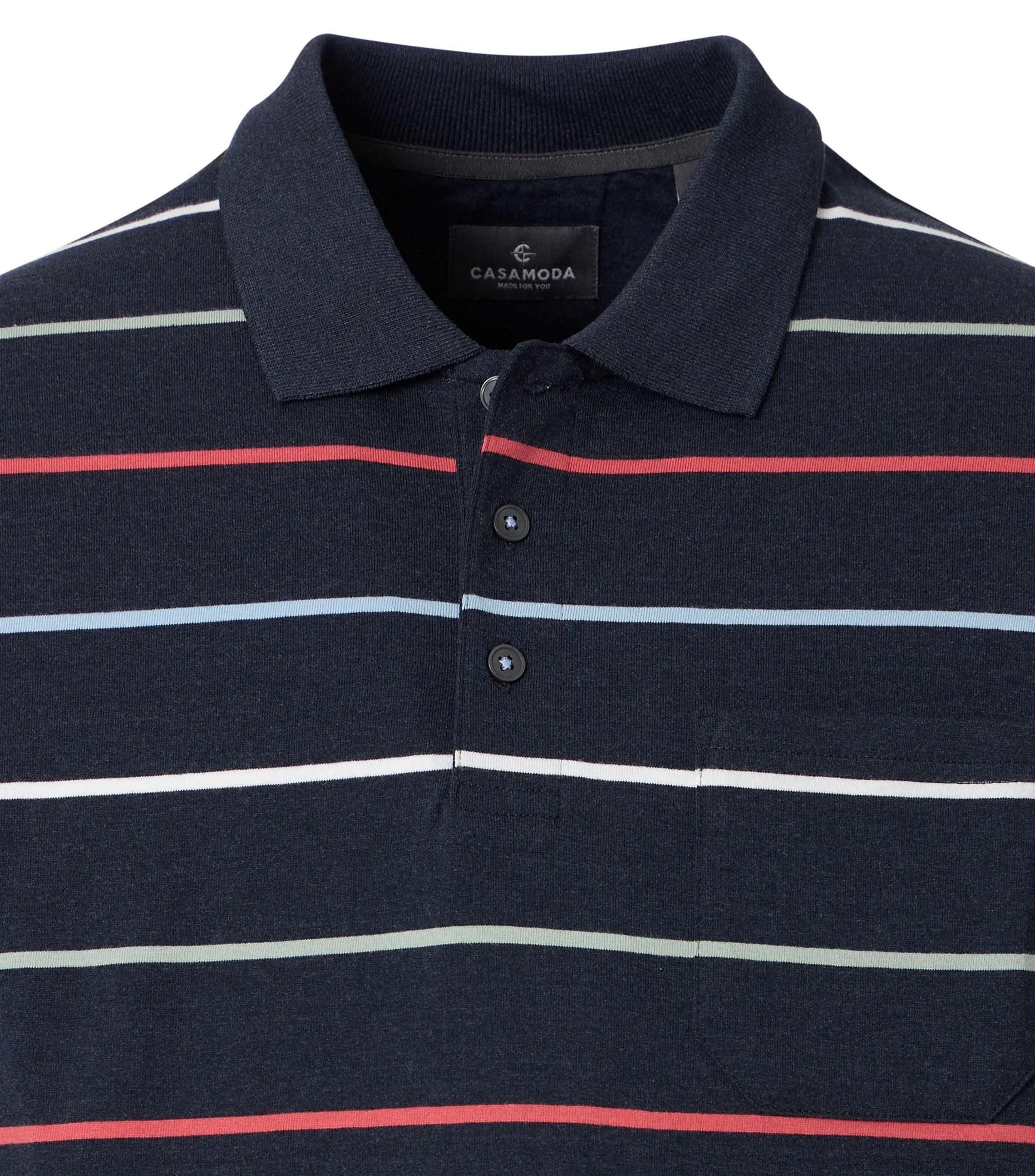 CASAMODA Poloshirt CASAMODA Polo-Shirt gestreift
