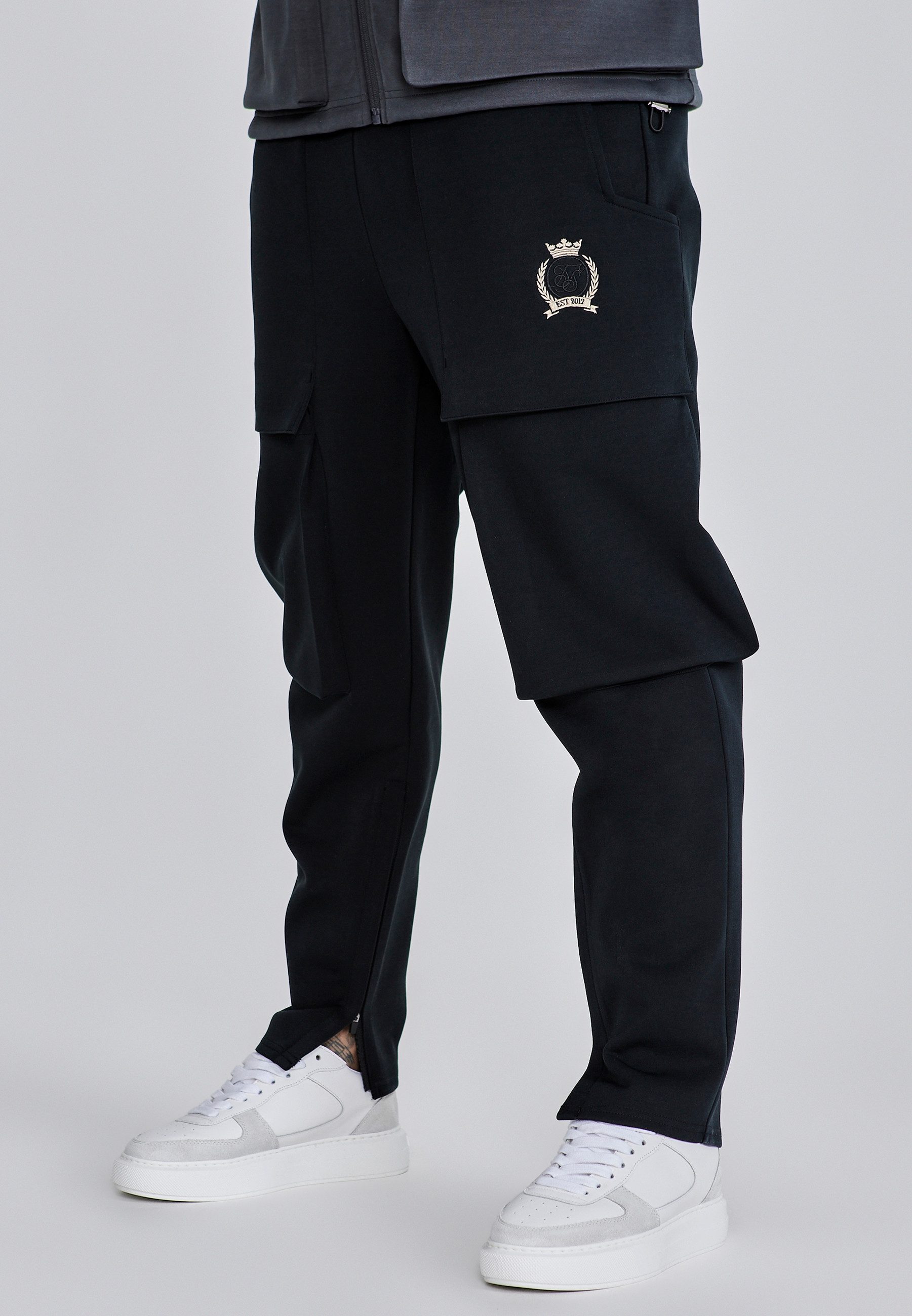 Siksilk Jogger Pants SikSilk Herren Utility Hose