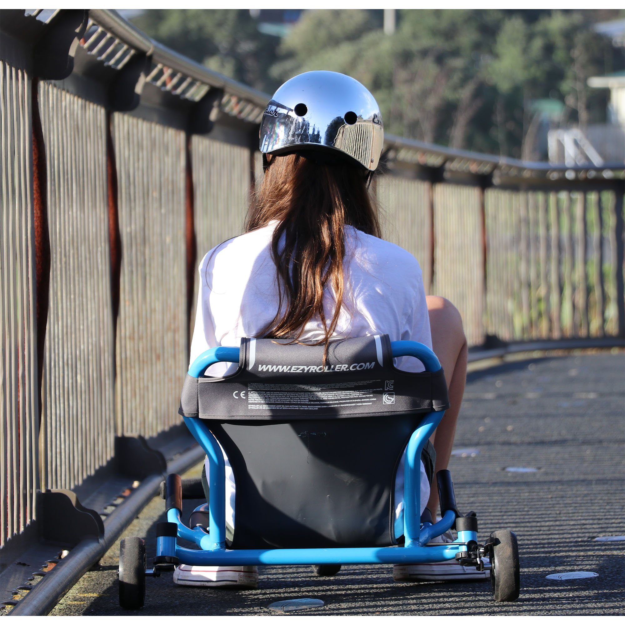 EzyRoller Tretfahrzeug Drifter Pro X, Drifttrike Jugendliche und Kinder ab 10 Jahre und Erwachsene Scooter