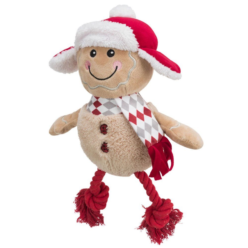 Thumbnail - TRIXIE Tierkuscheltier Trixie Xmas Spielzeug Lebkuchenmann mit Stimme