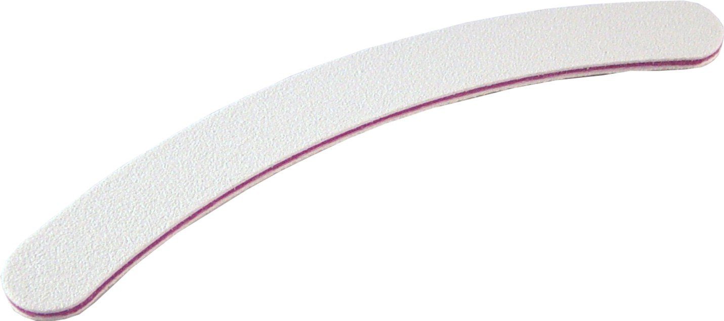 Stück Körnungen, haltbar weiß Farben, of Banane 100/100 Formen, verschiedene lange Studiofeile, Standard Nails-Design Sandblatt-Nagelfeile World 10