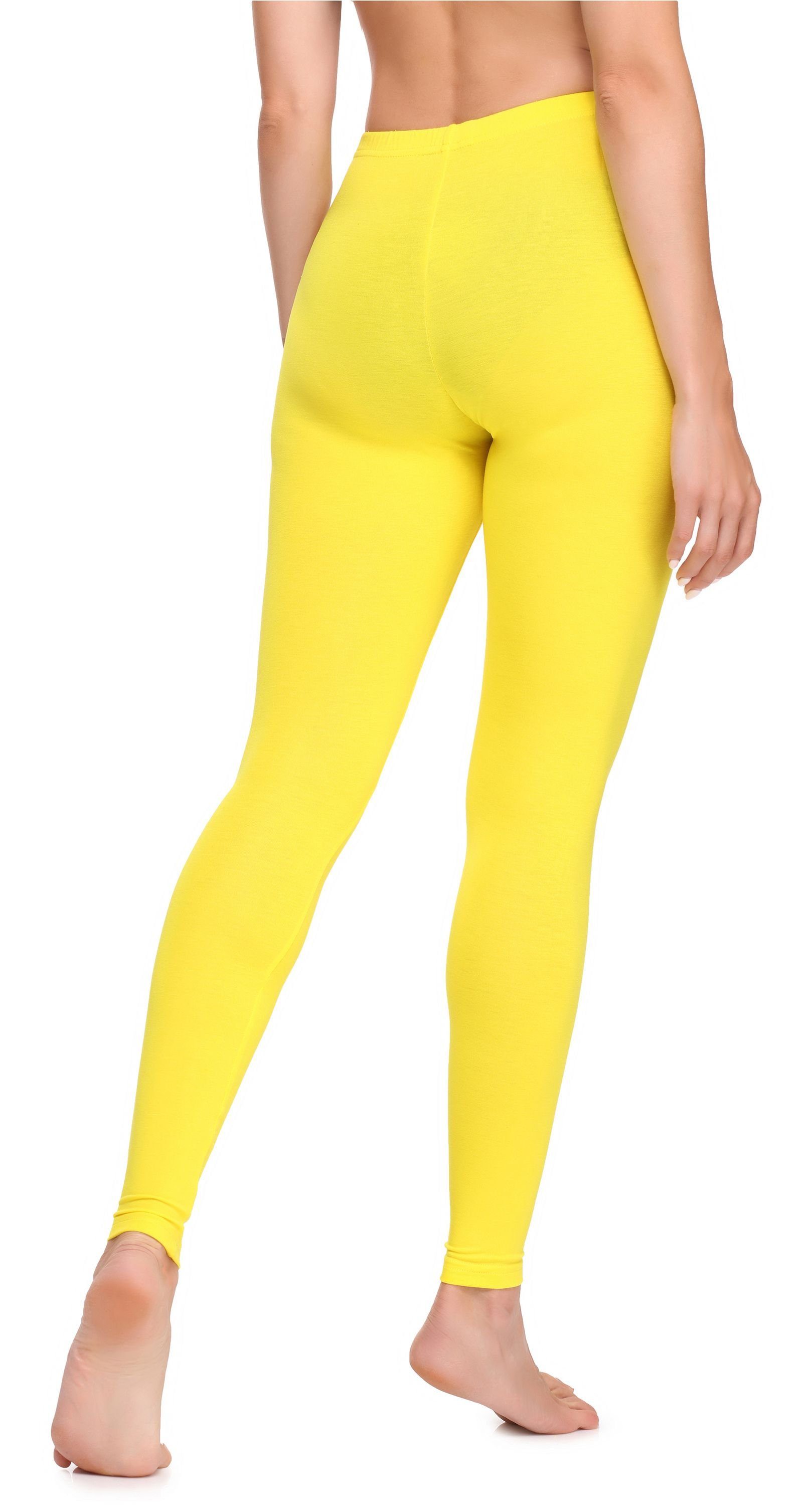 Ladeheid Leggings Damen Lange Hosen aus Baumwolle LA40-133 (1-tlg) bequem, günstig online kaufen