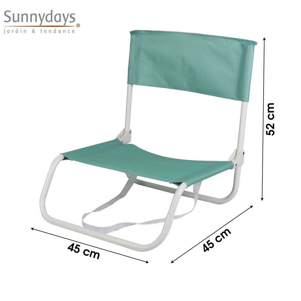 Sunnydays Campingstuhl klappbarer Strandstuhl Camping-Stuhl mit günstig online kaufen