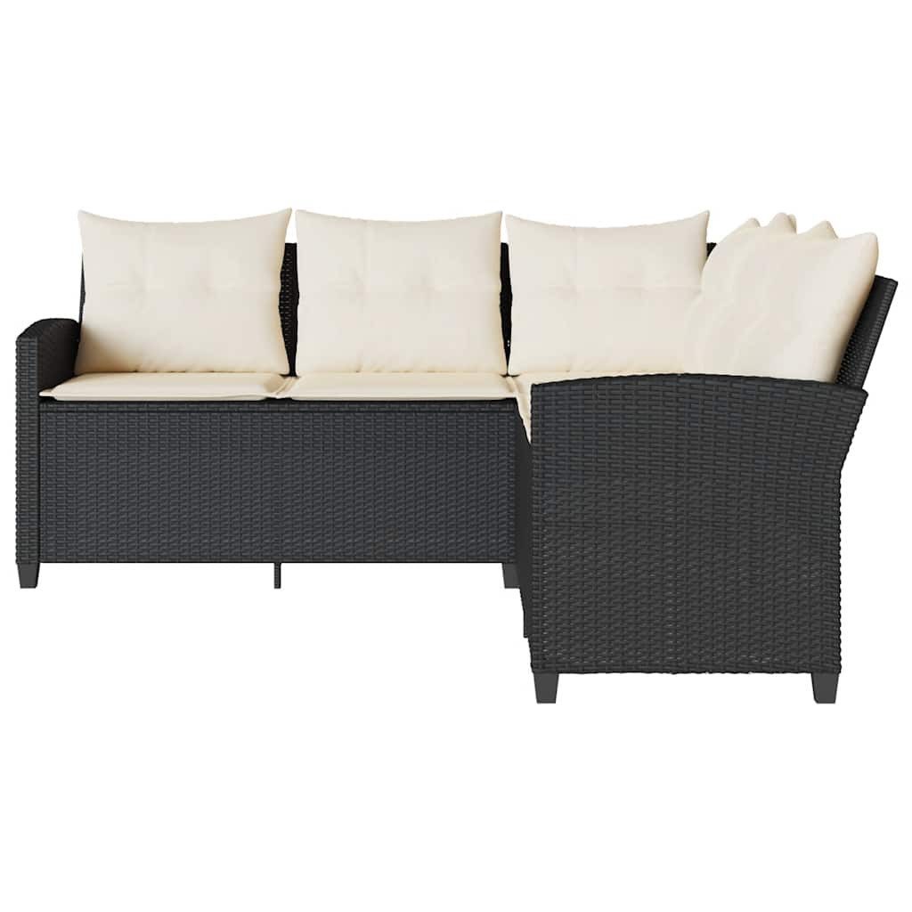 vidaXL Gartenlounge-Set L-förmiges Couchsofa mit Kissen günstig online kaufen