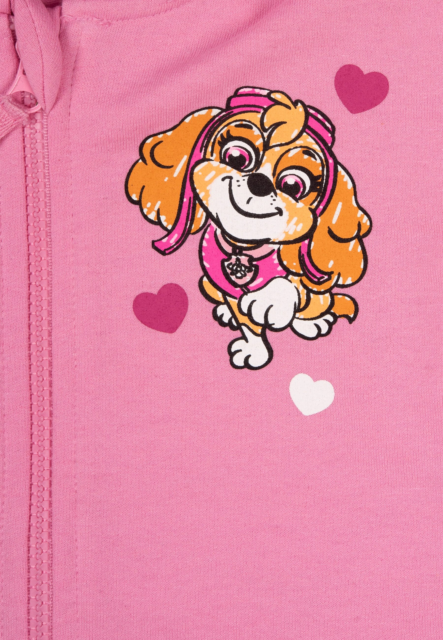 United Labels® Sweatjacke Paw Patrol - Chase, Marshall & Rubble