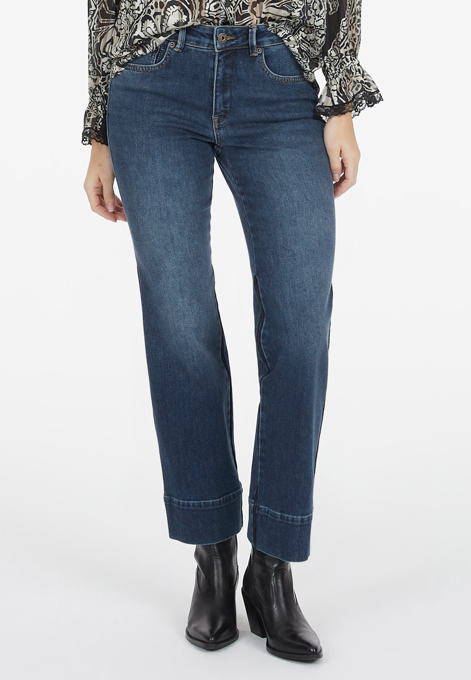 MARC AUREL Weite Jeans mit Comfortstretch günstig online kaufen