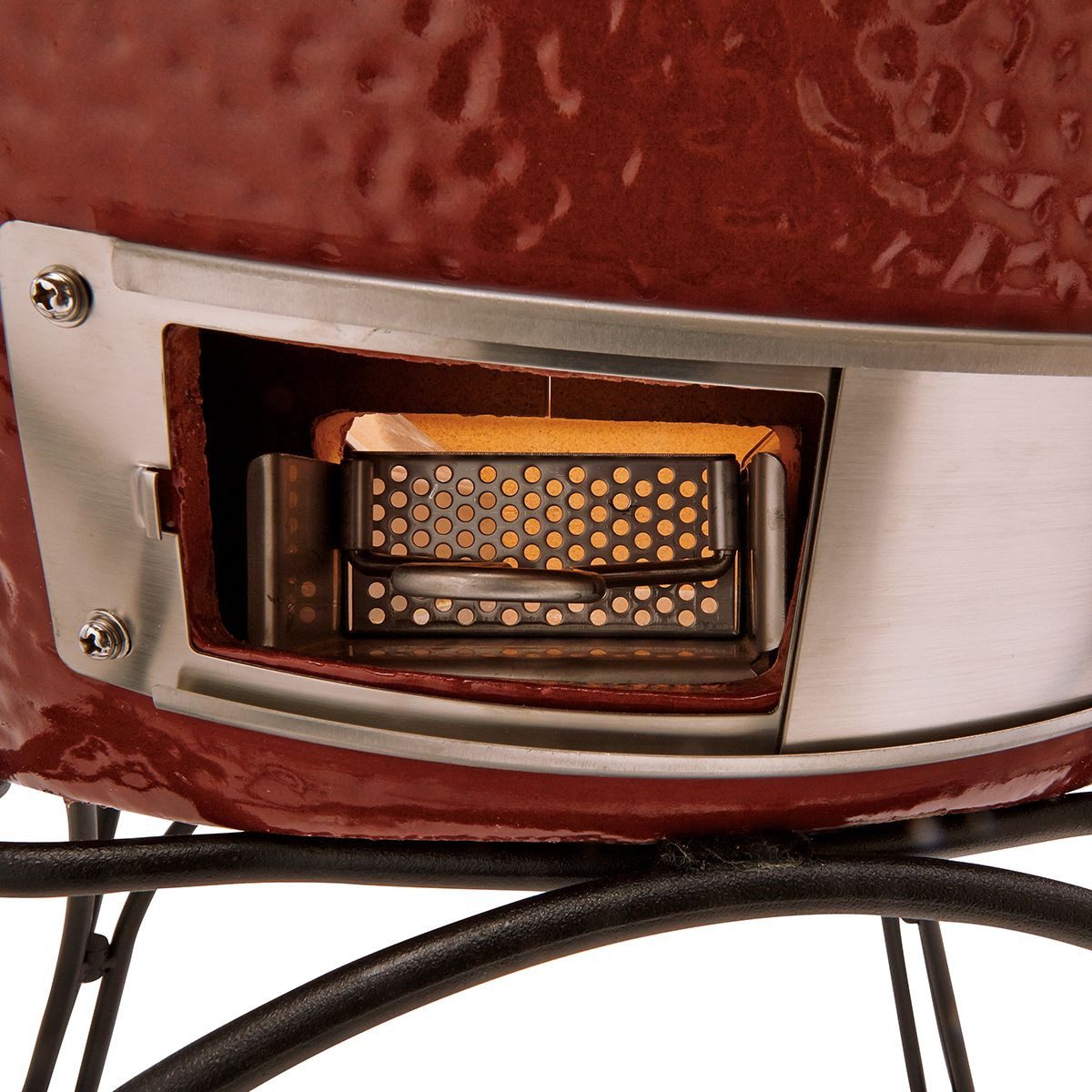 Kamado Joe Keramikgrill Classic Joe I KJ23RH, Dicke Keramik für optimale Wärmeisolierung