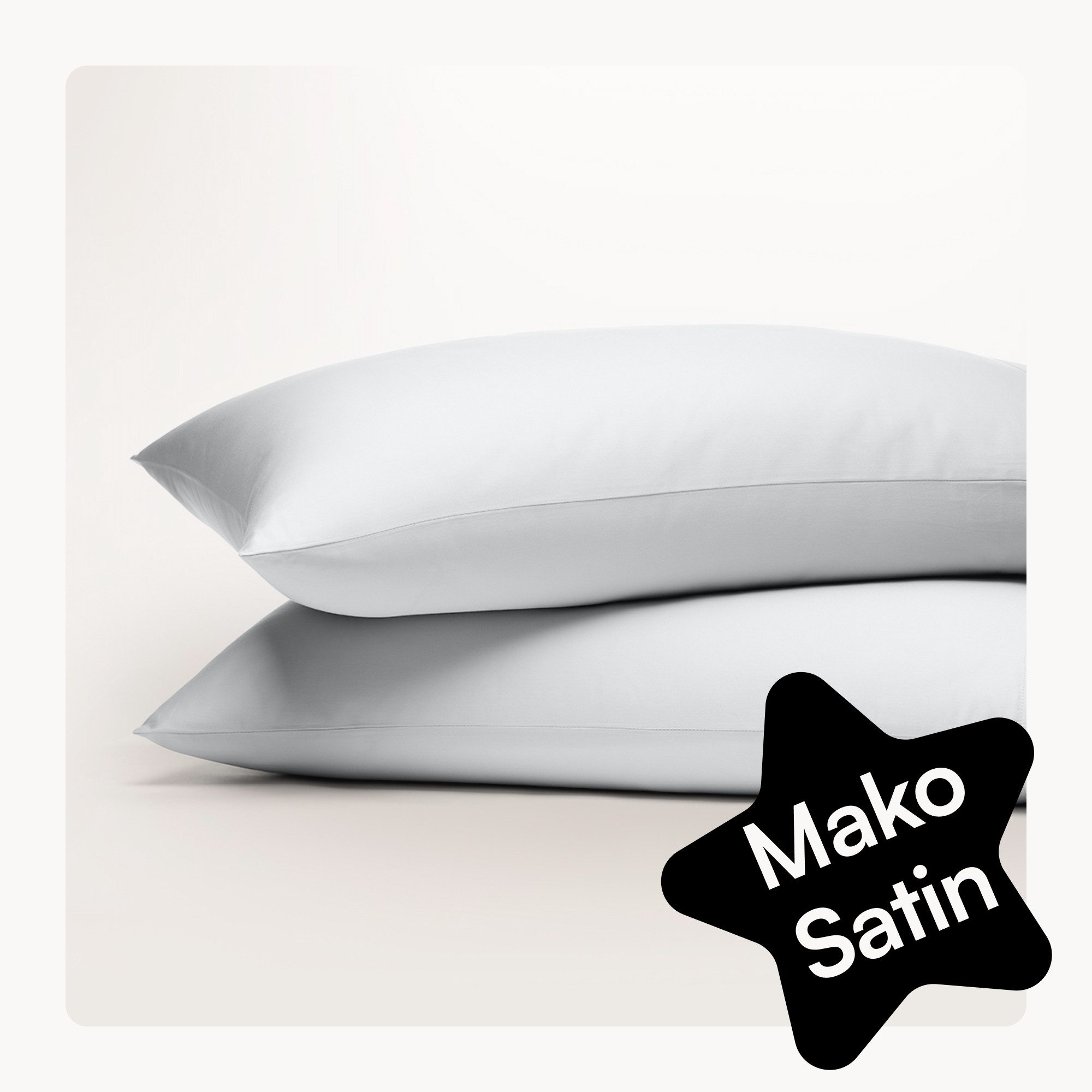 Seralino Kissenbezüge Mako Satin Kissenbezug (100% Bio Baumwolle) weich, ha günstig online kaufen