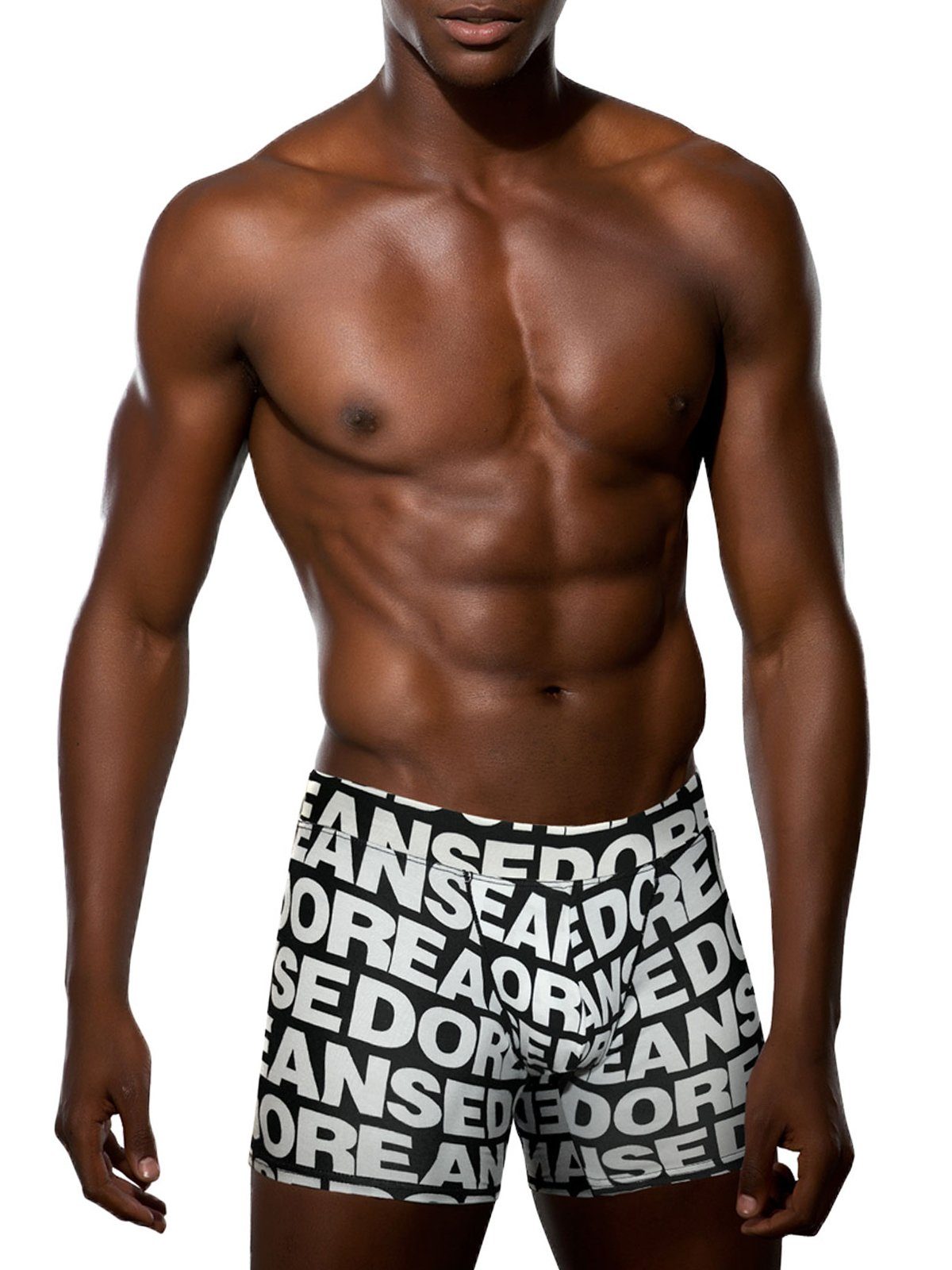 Doreanse Underwear Boxershorts Pants, Herren Boxer Hipster Männer DA1896 Imprime