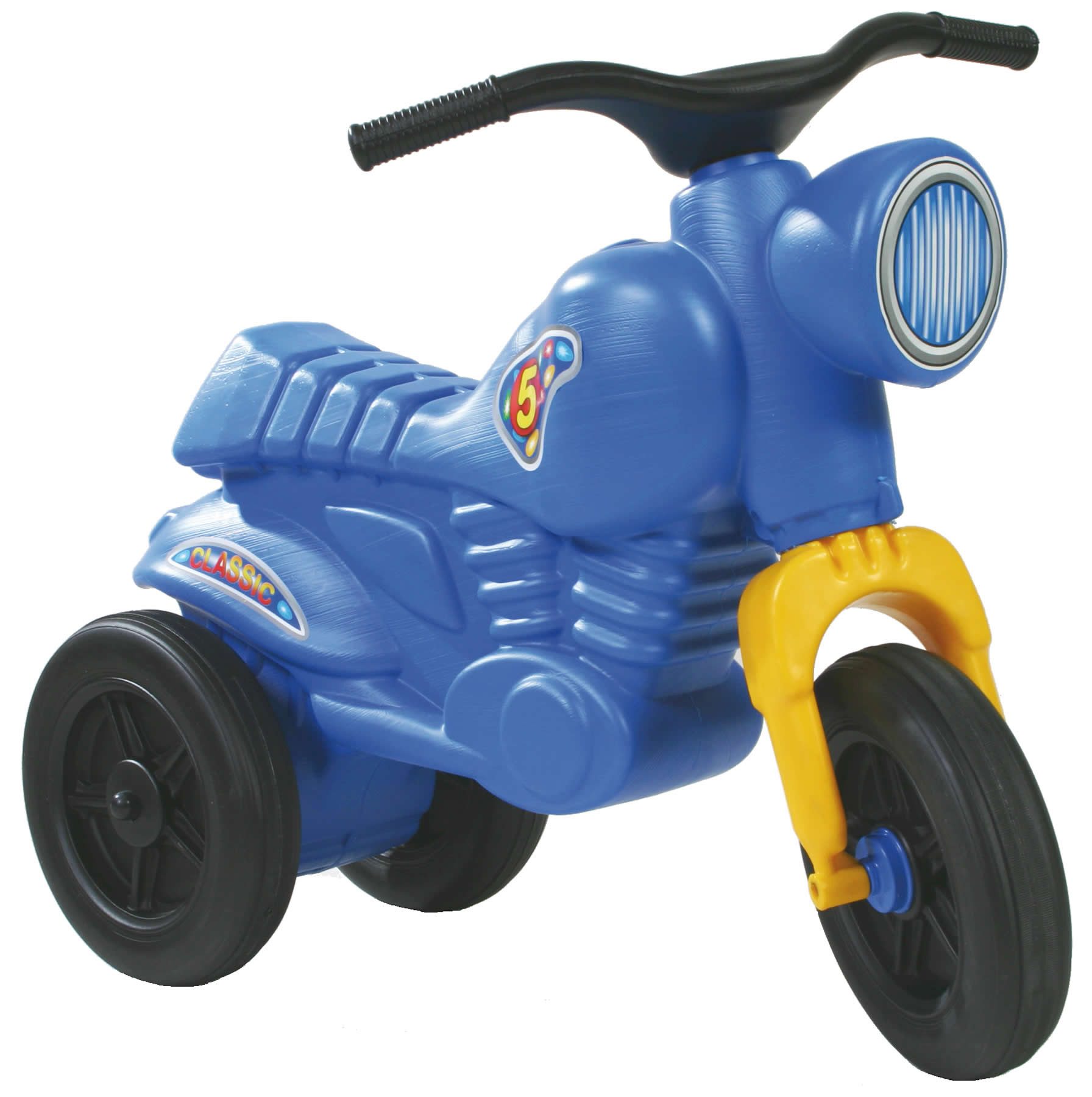 Dohany Rutschmotorrad Dreirad Trike Classic 5 Maxi Lauflernrad blau