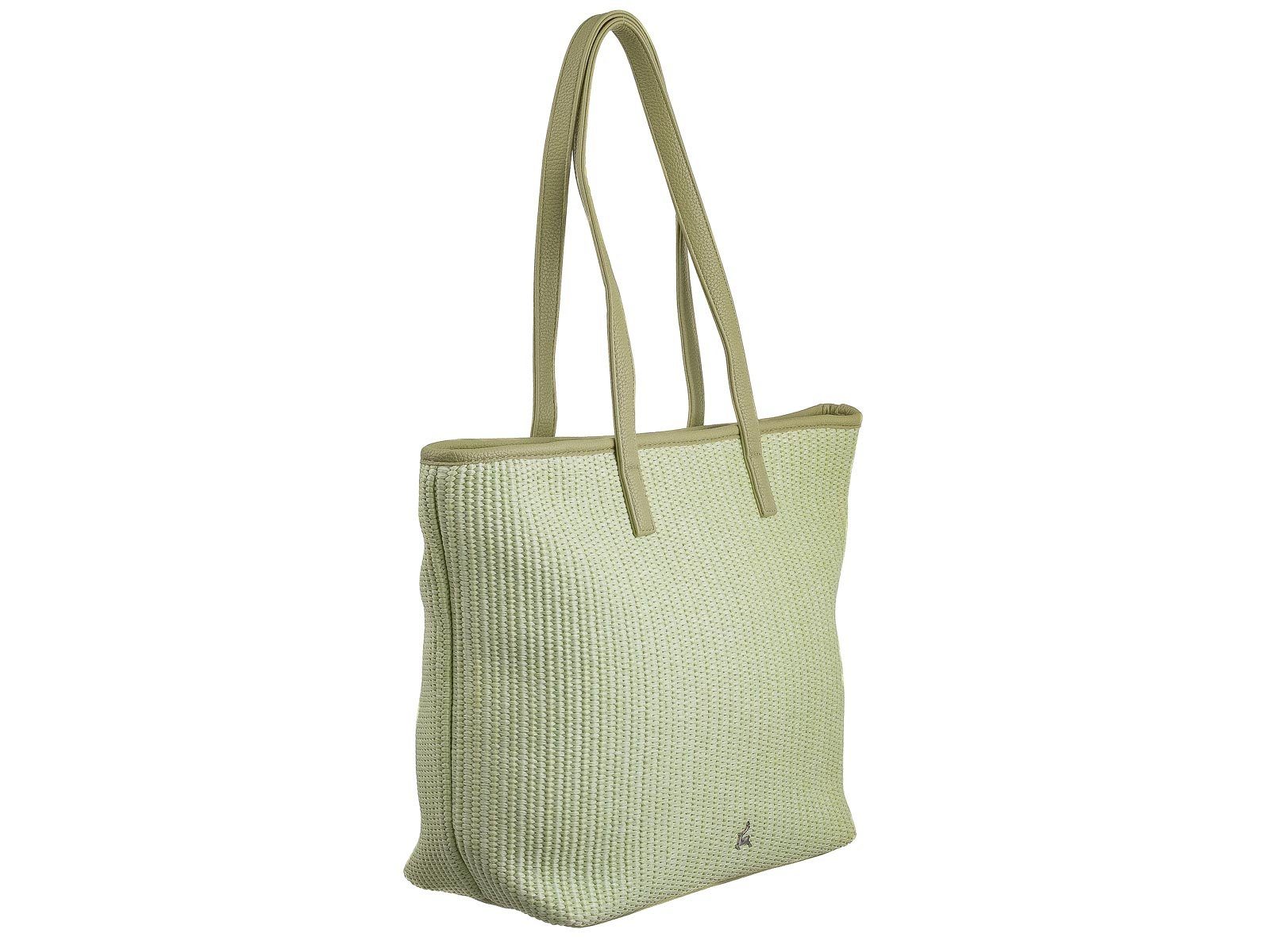 Prato Handtasche LM Joyce Shopper XL Handtasche (1-tlg), Stroh-Look