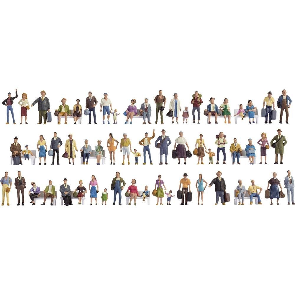 NOCH Modelleisenbahn-Figur H0 Mega-Sparset Figuren