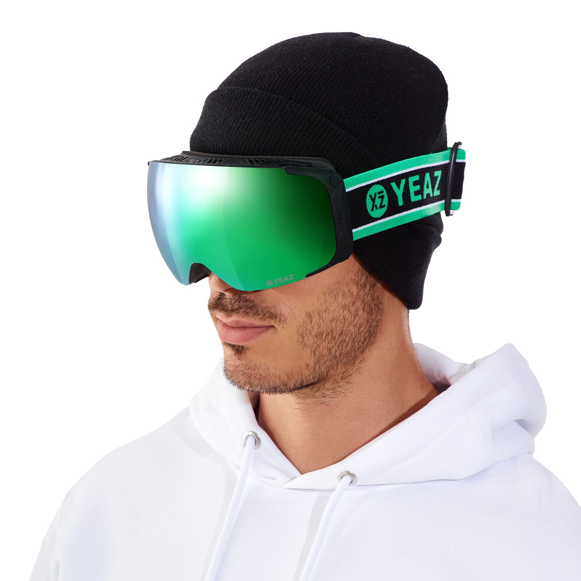 YEAZ Erwachsene Snowboardbrille TWEAK-X Skibrille ski- und und und snowboard-brille, Jugendliche Premium-Ski- für