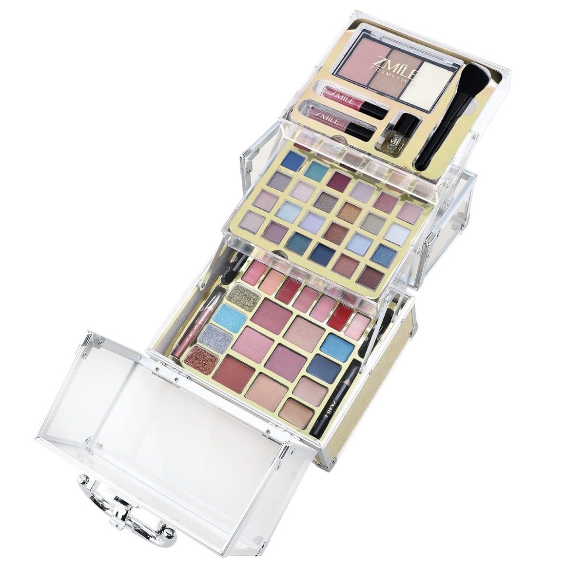 ZMILE COSMETICS Schmink-Koffer Schminkkoffer Glam Kosmetik 64 teilig günstig online kaufen