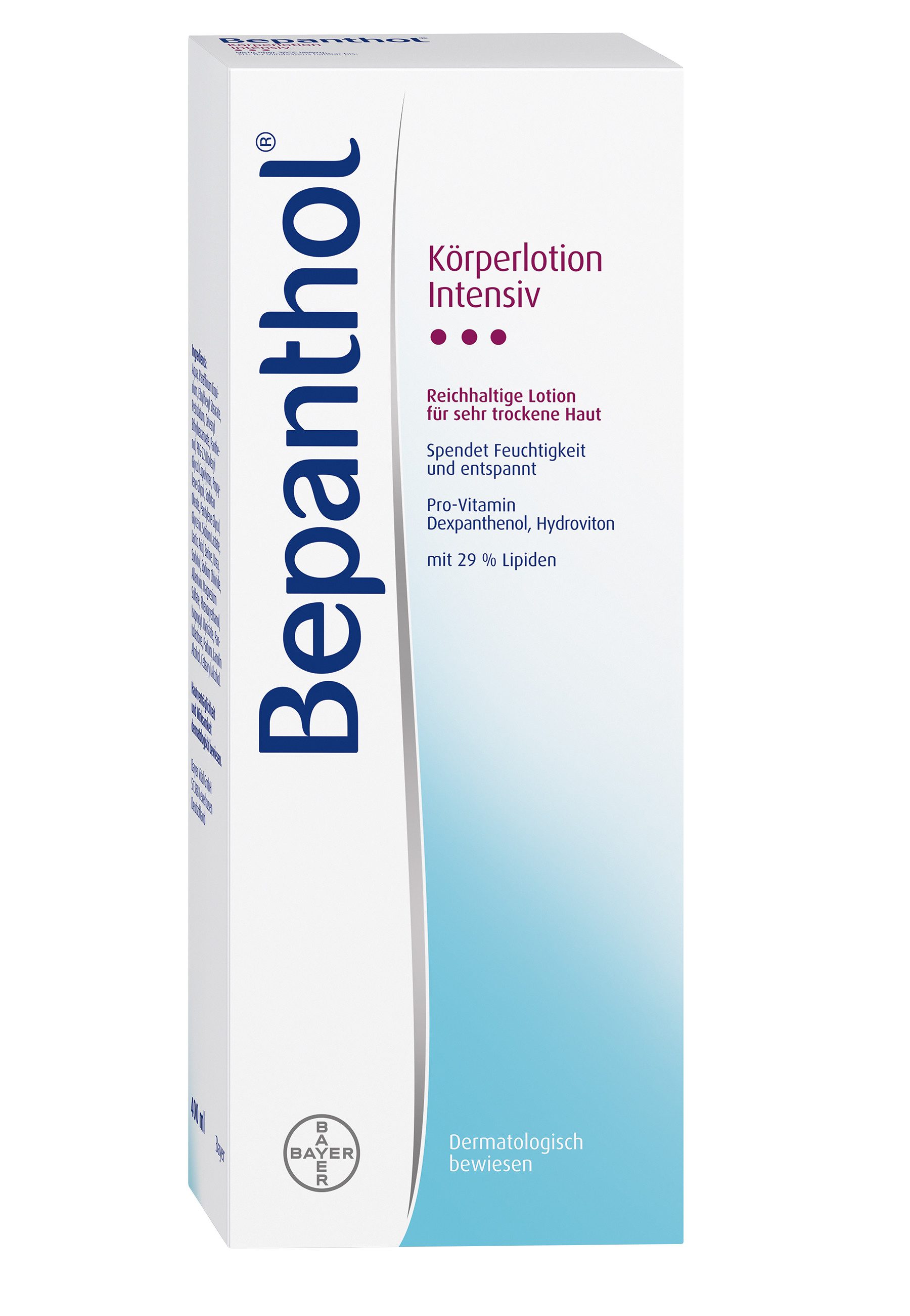 Bepanthol Körperlotion Körperlotion Intensiv, Reichhaltige Lotion für sehr trockene Haut
