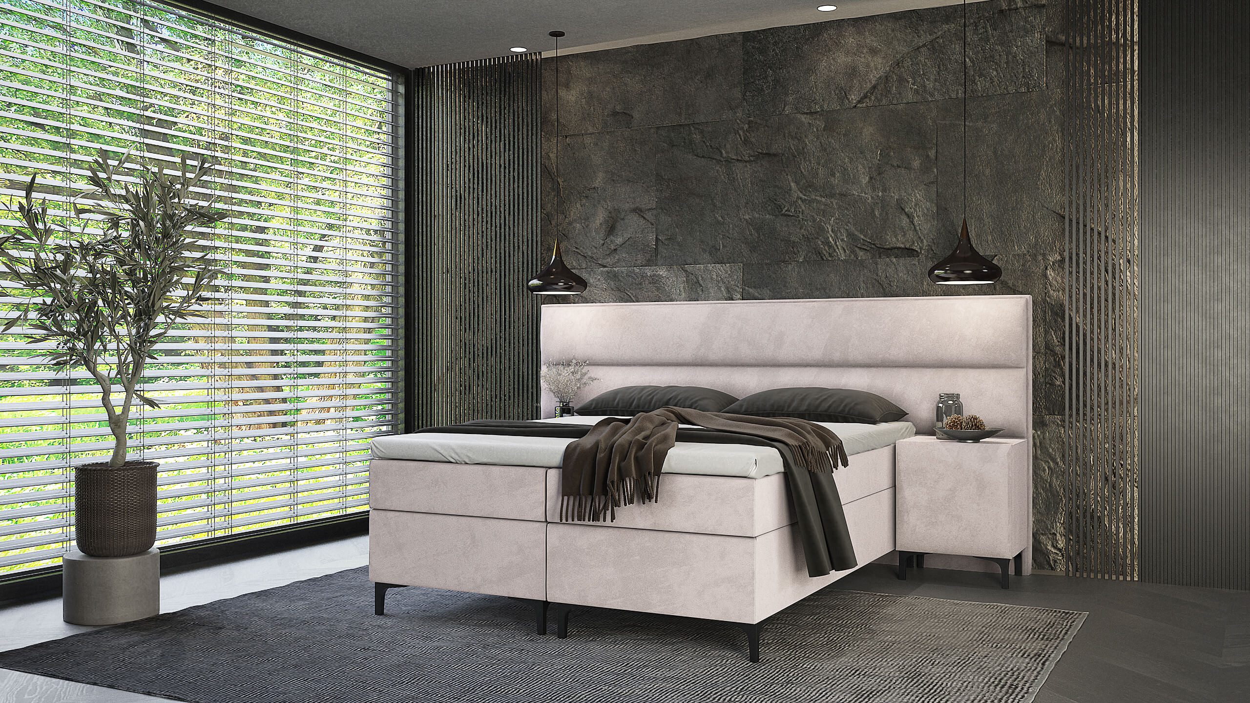 Best for Home Boxspringbett Tito Bonellfederkern günstig online kaufen
