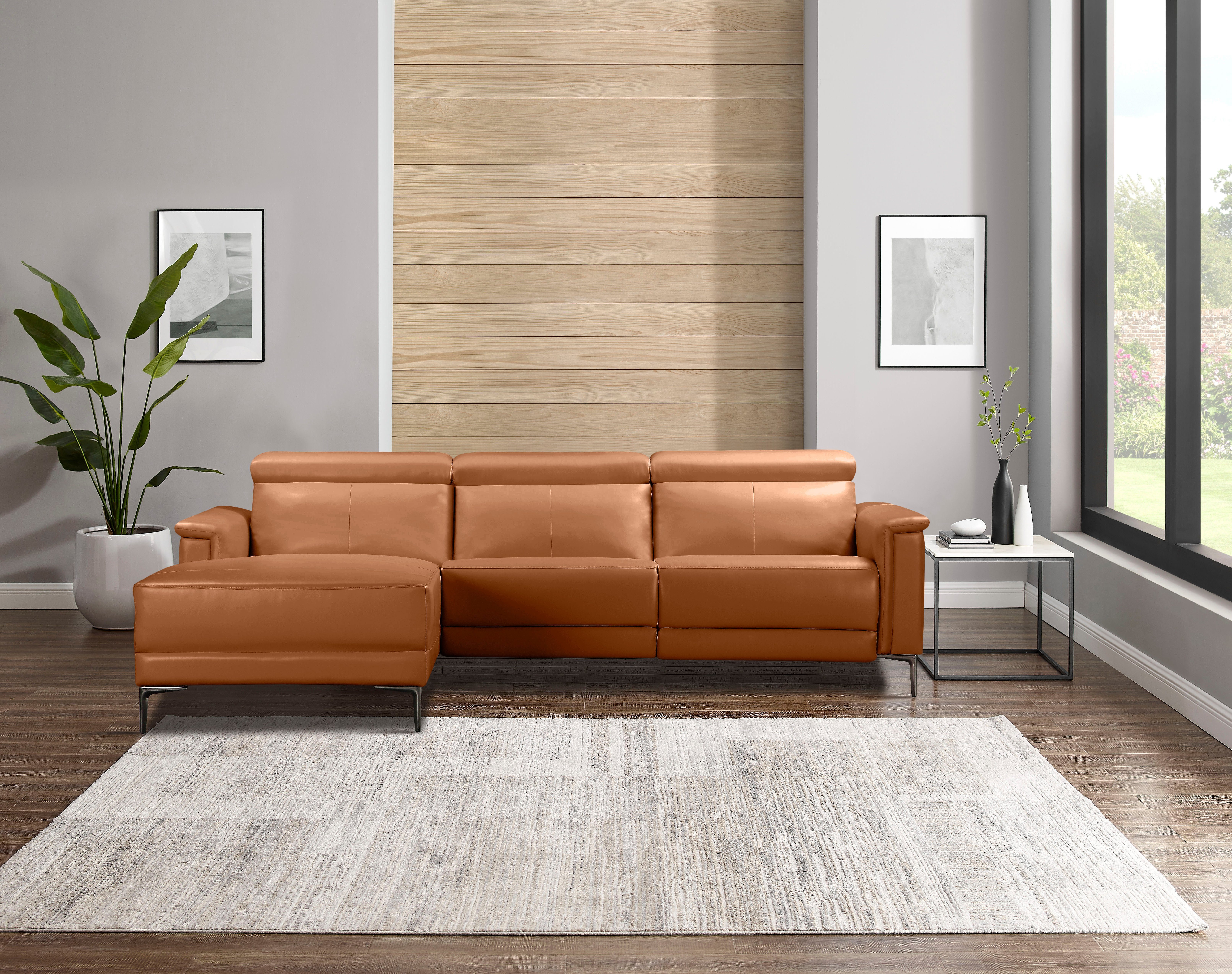 Home affaire Ecksofa Lund, L-Form, 261cm, man. o. elektr. Relaxfunktion (mit USB-A), und Kopfteilverstellung