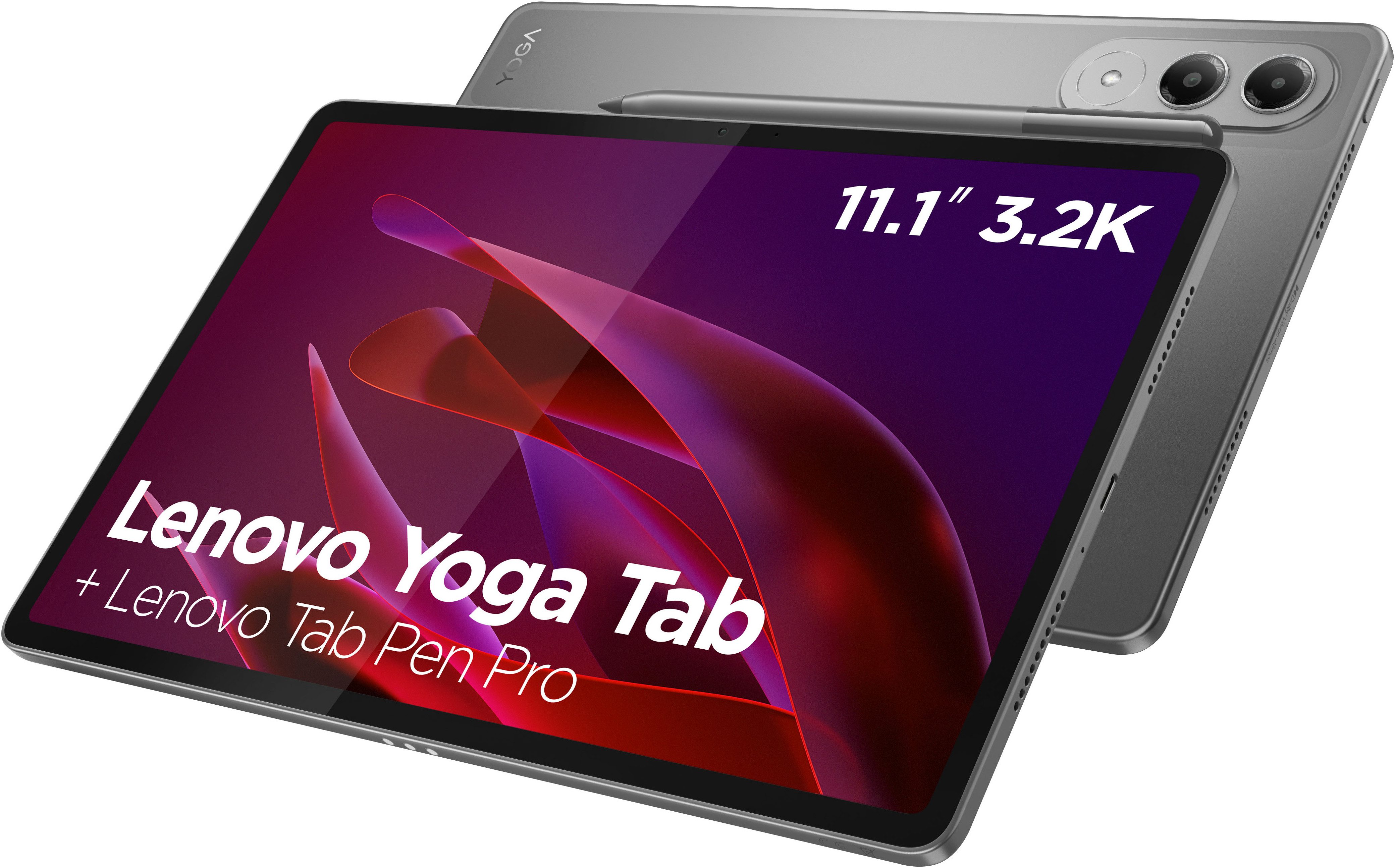 Lenovo Yoga Tab (11,1 Zoll) Tablet (11,1", Android, 3.2K LTPS Display, Qualcomm Snapdragon 8 Gen 3)