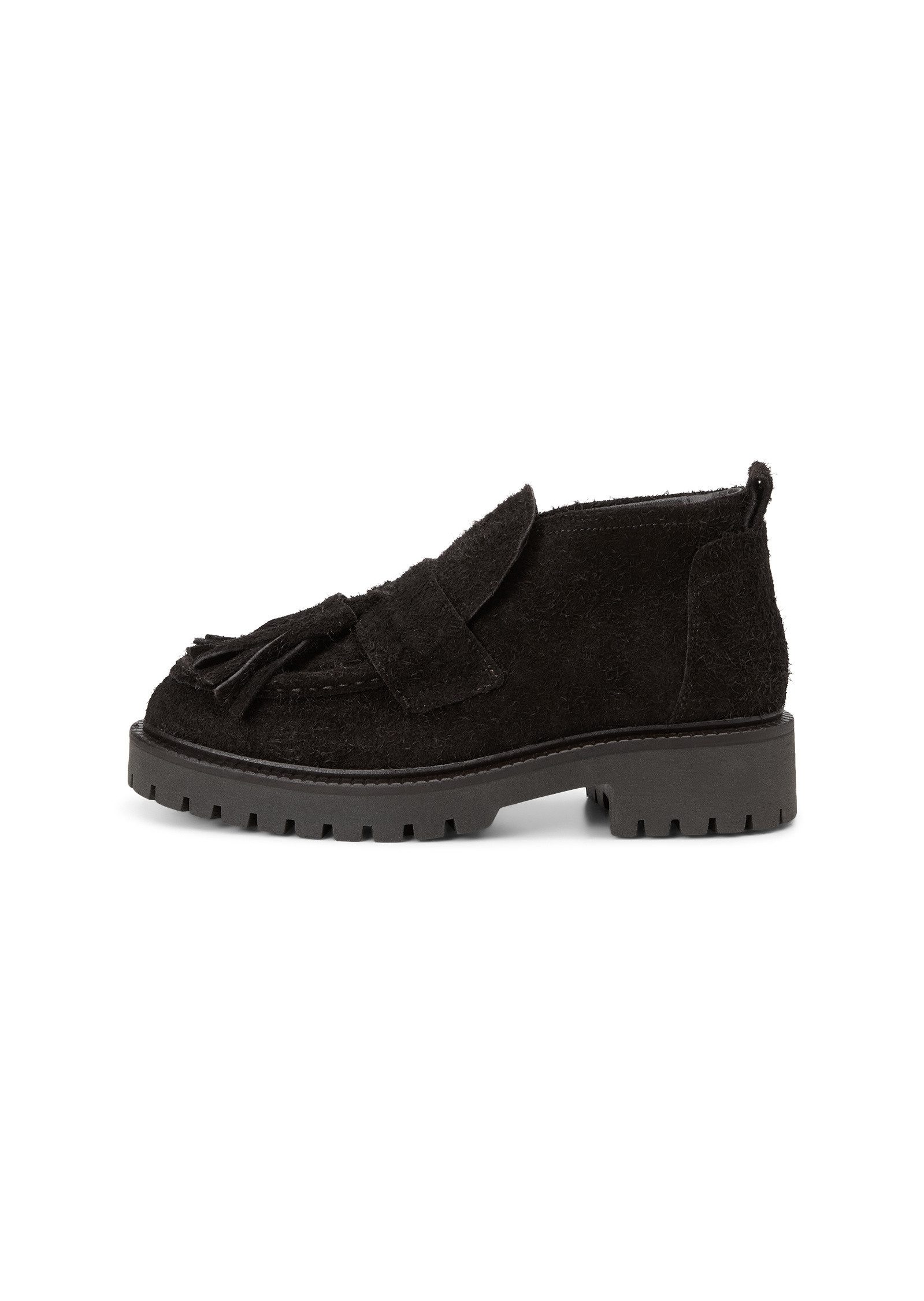 Marc O'Polo aus geöltem Veloursleder Stiefelette