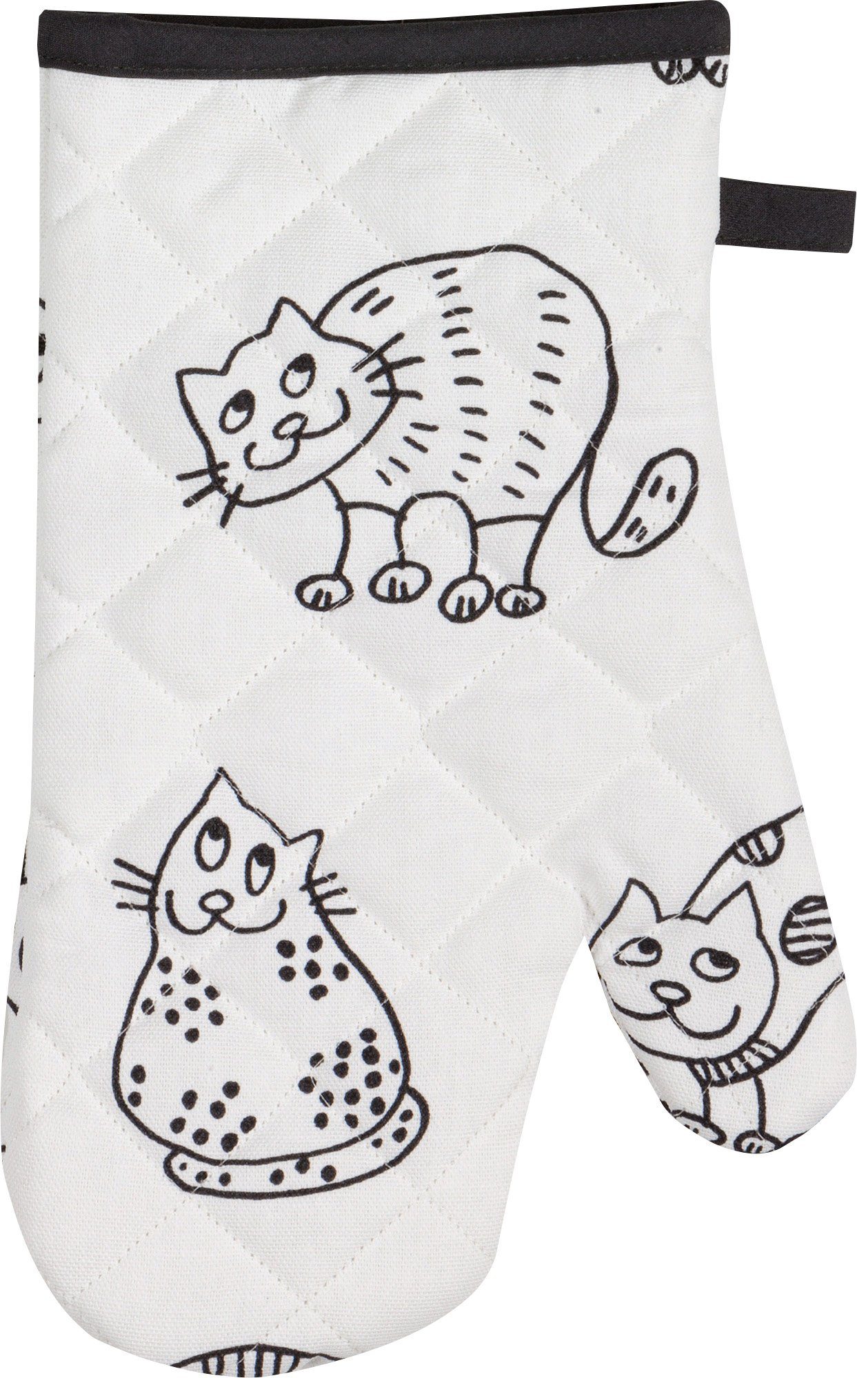 Kracht Topflappen Ofenhandschuh "Katzenreihe", Motiv: Katzen günstig online kaufen
