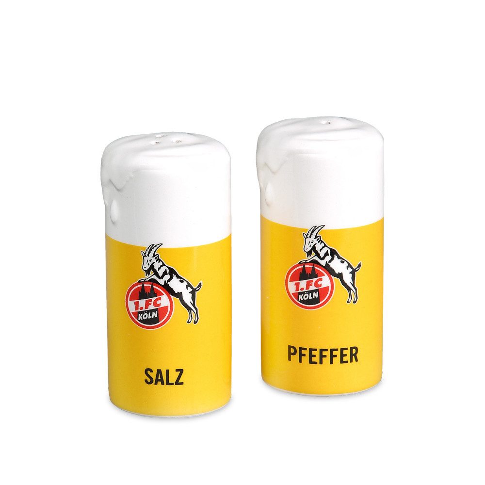 VertriebsArena GmbH Salz- / Pfefferstreuer 1. FC Köln Salz- & Pfeffer Streuer "Kölsch"