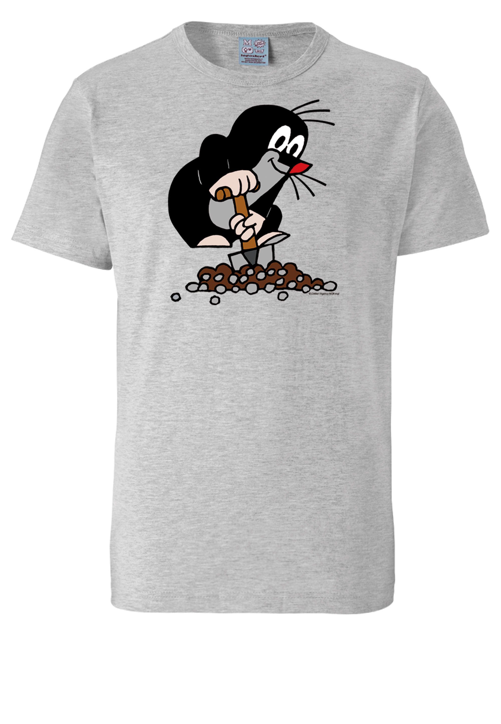 LOGOSHIRT T-Shirt Der kleine Maulwurf lizenzierten Originaldesign mit