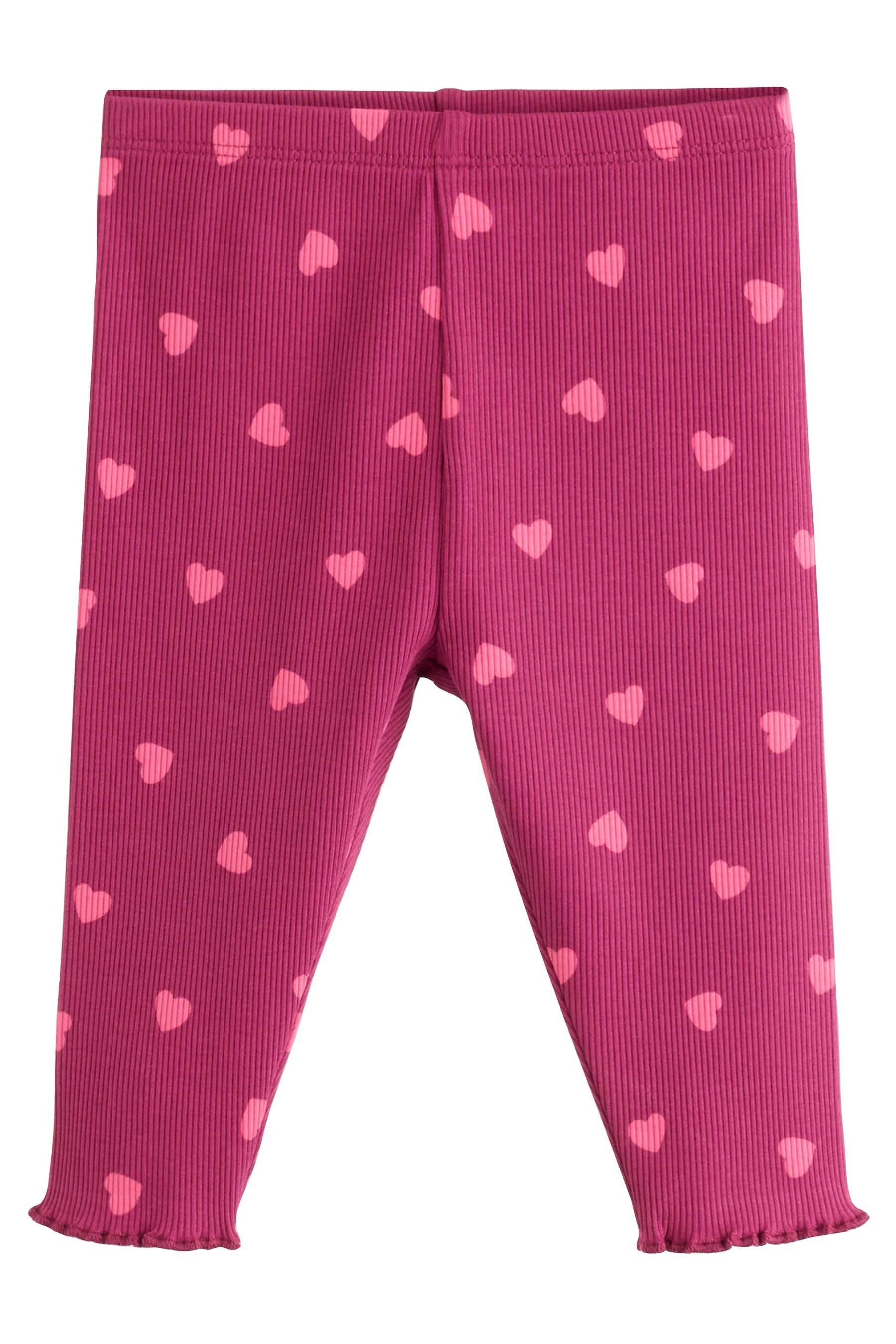 Next Langarmshirt & Hose Baby-Rippstrickoberteil und Leggings im 2er-Set (2-tlg) – Bild 3 von 5