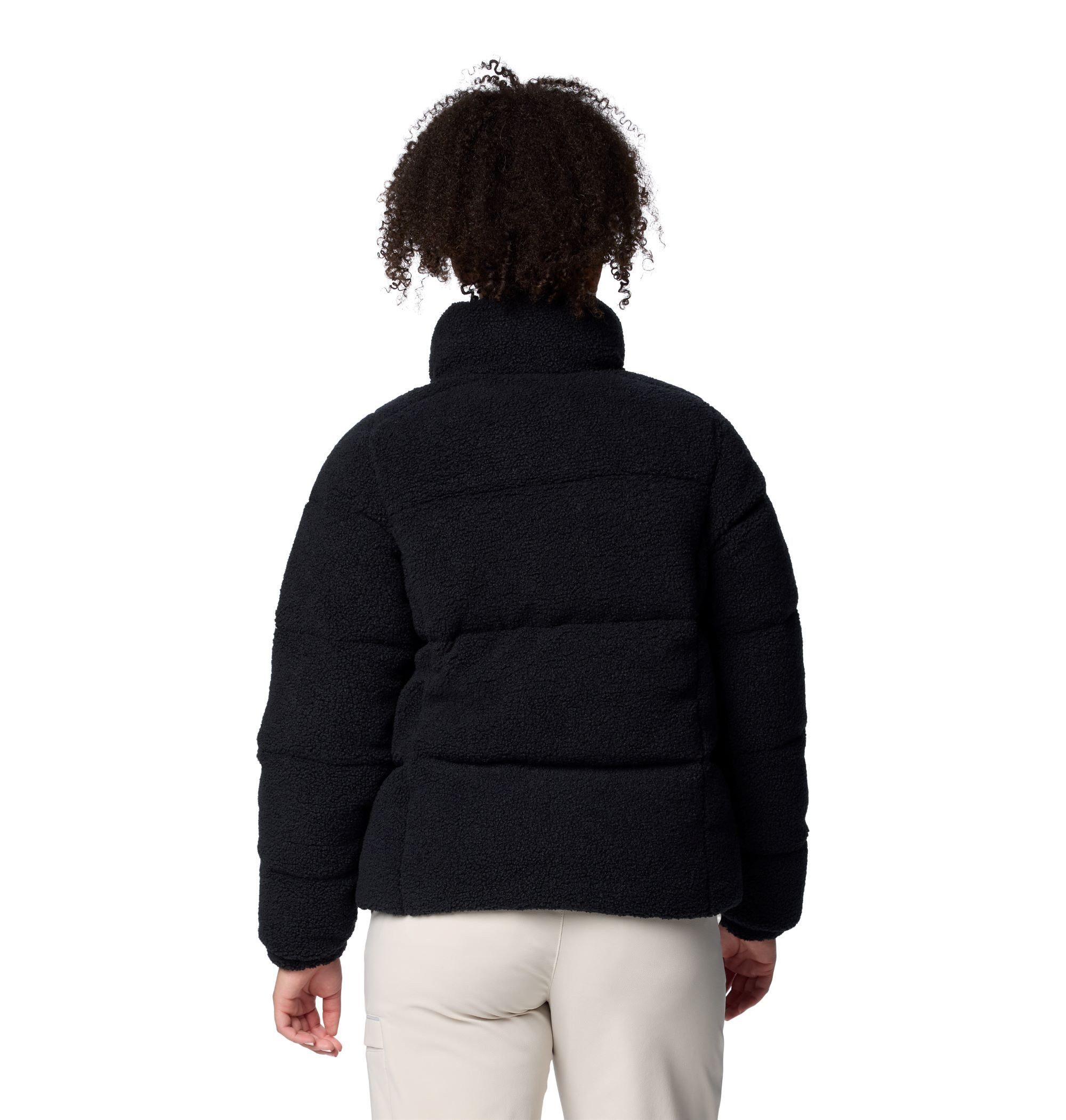 Columbia Winterjacke Winter-Fleecejacke Puffect Sherpa (Thermarator™ Isolierung) schwarz