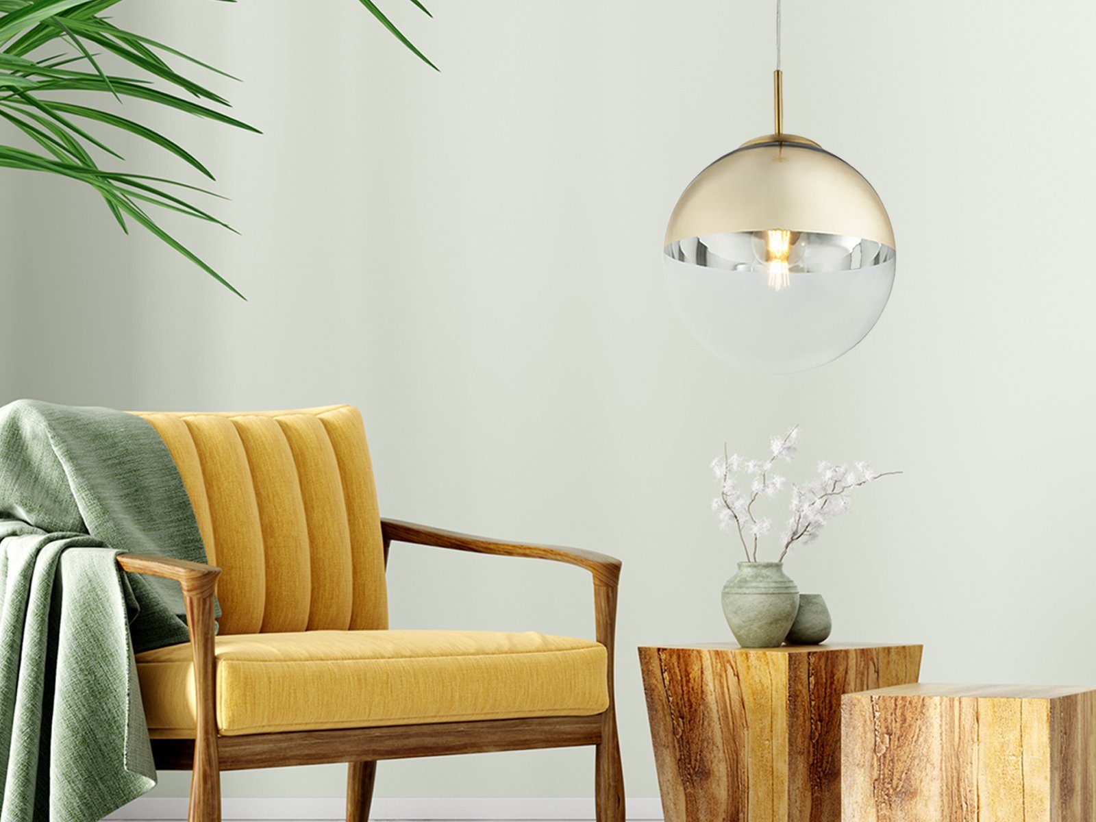 GLOBO LIGHTING LED Pendelleuchte, LED wechselbar, günstig online kaufen