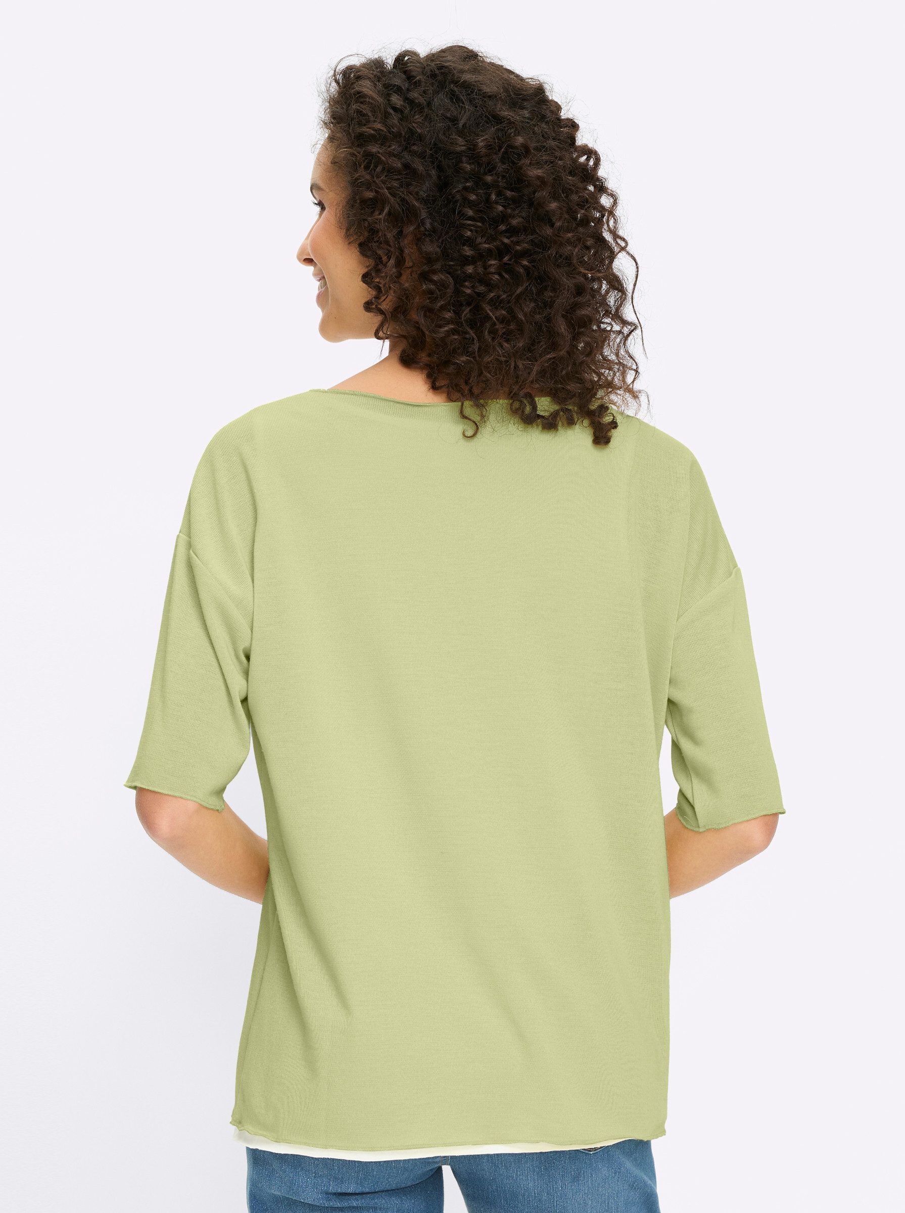 heine T-Shirt 2-in-1-Shirt 3/4-Arm günstig online kaufen